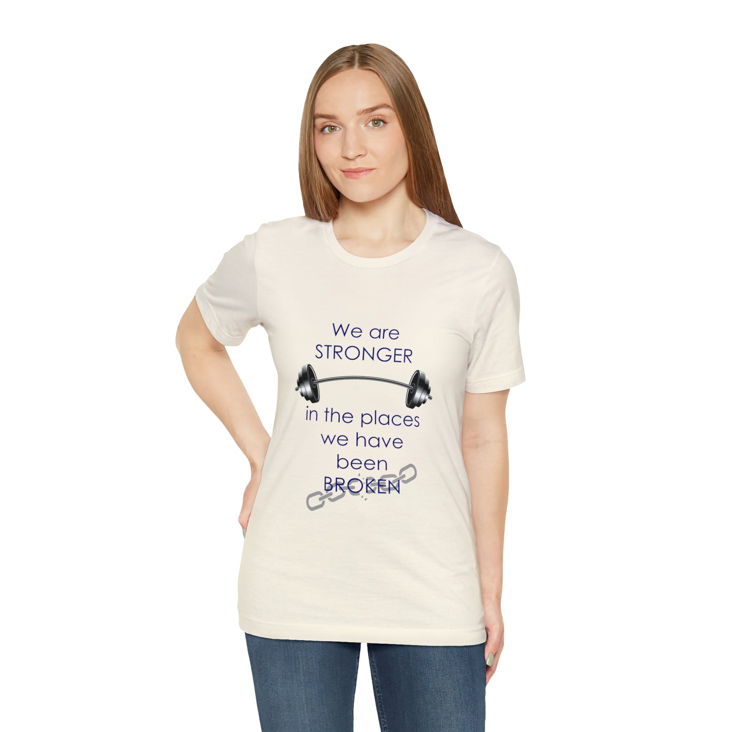 We Are Stronger - Unisex Jersey Short Sleeve Tee