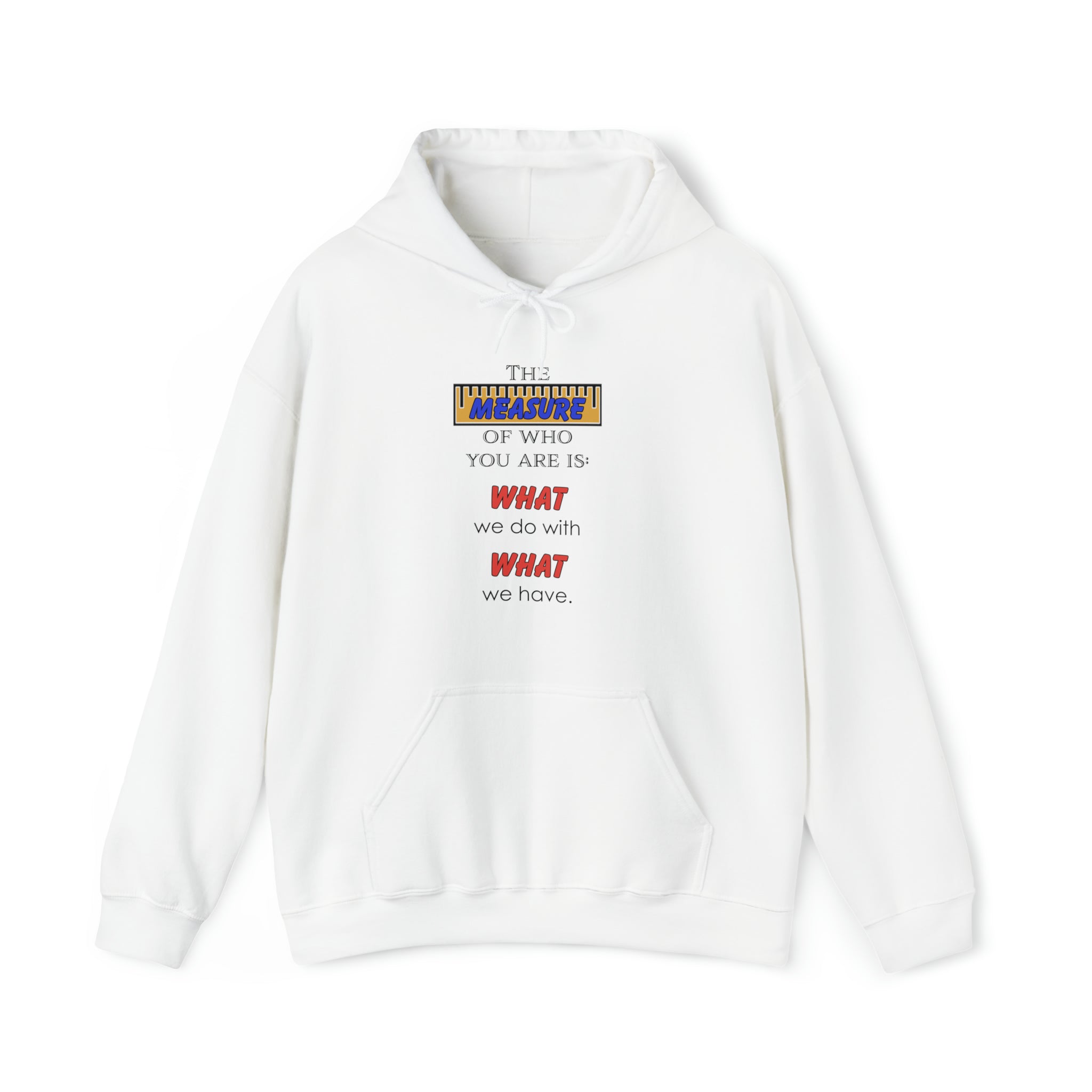 Measure - Unisex Heavy Blend™ Hooded Sweatshirt