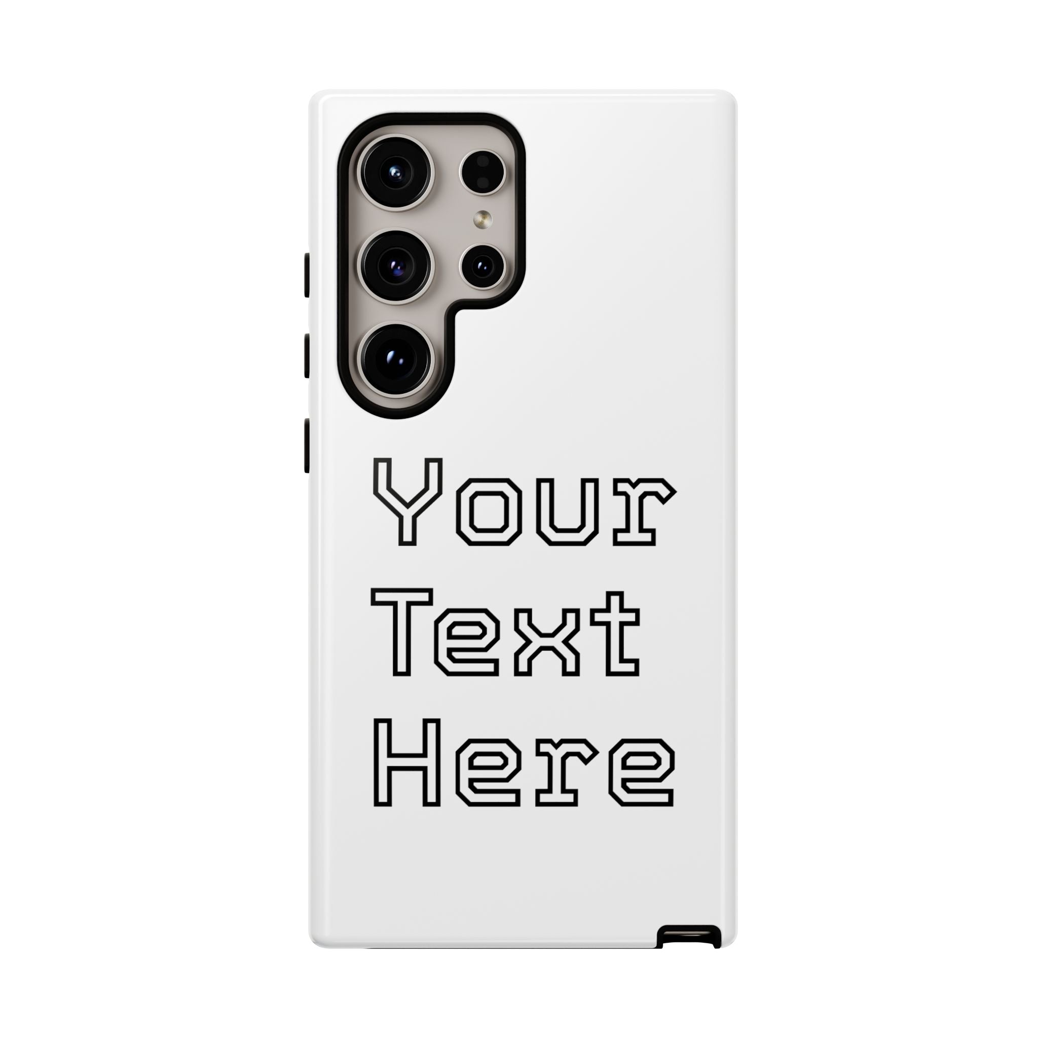 Custom Phone Case with Personalized Text, Tough Phone Cover, Unique Phone Accessory, Gift for Friends, Durable Mobile Case