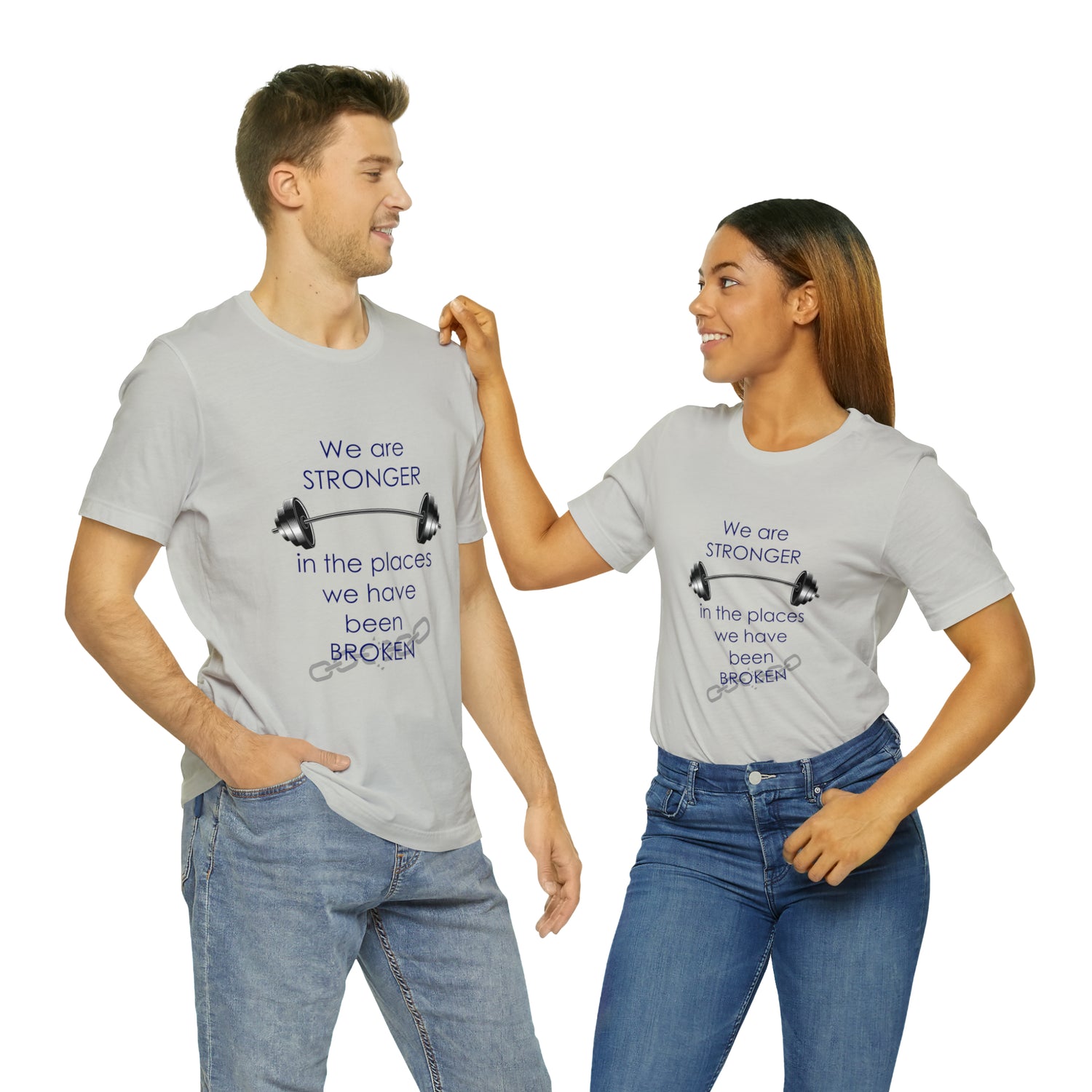 We Are Stronger - Unisex Jersey Short Sleeve Tee
