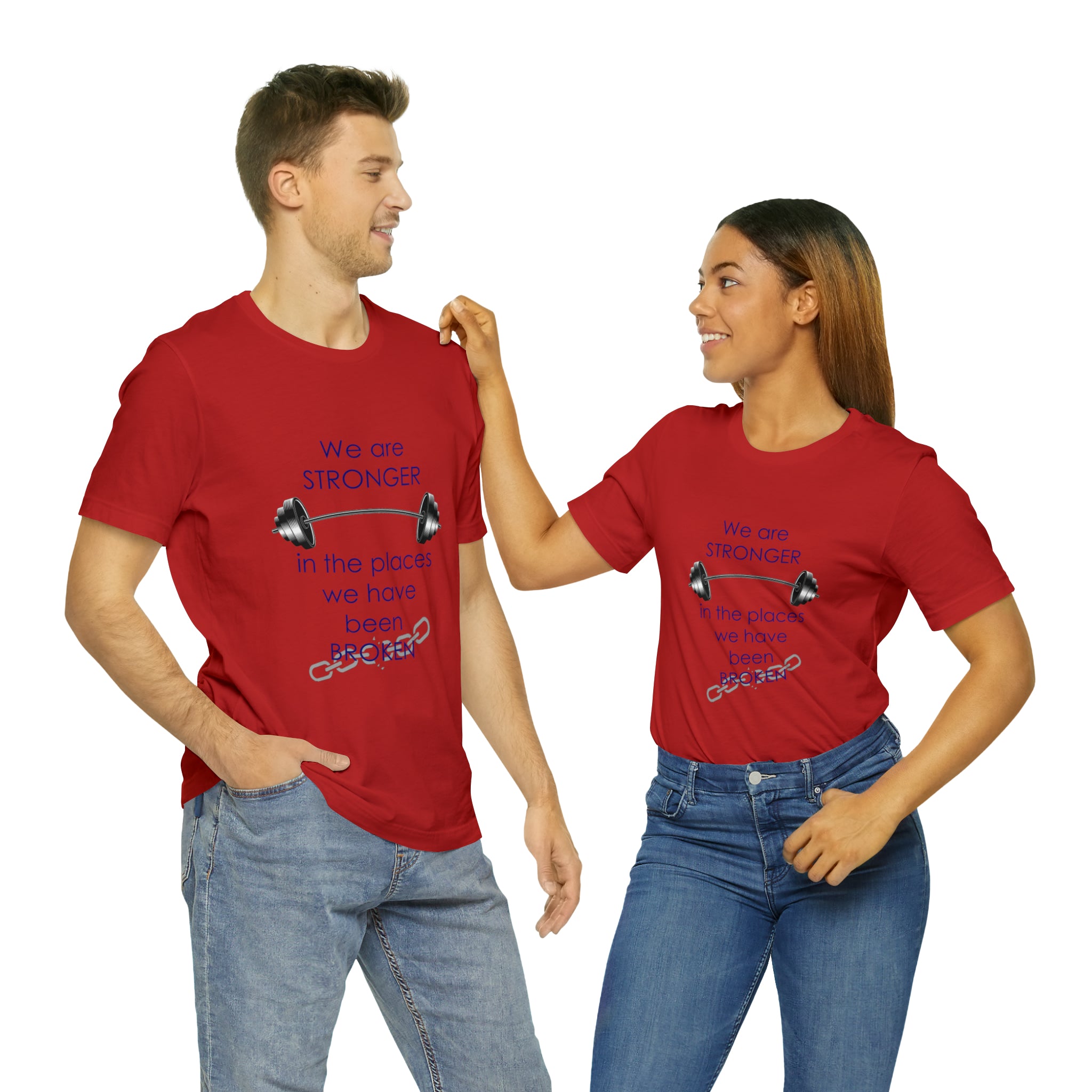 We Are Stronger - Unisex Jersey Short Sleeve Tee