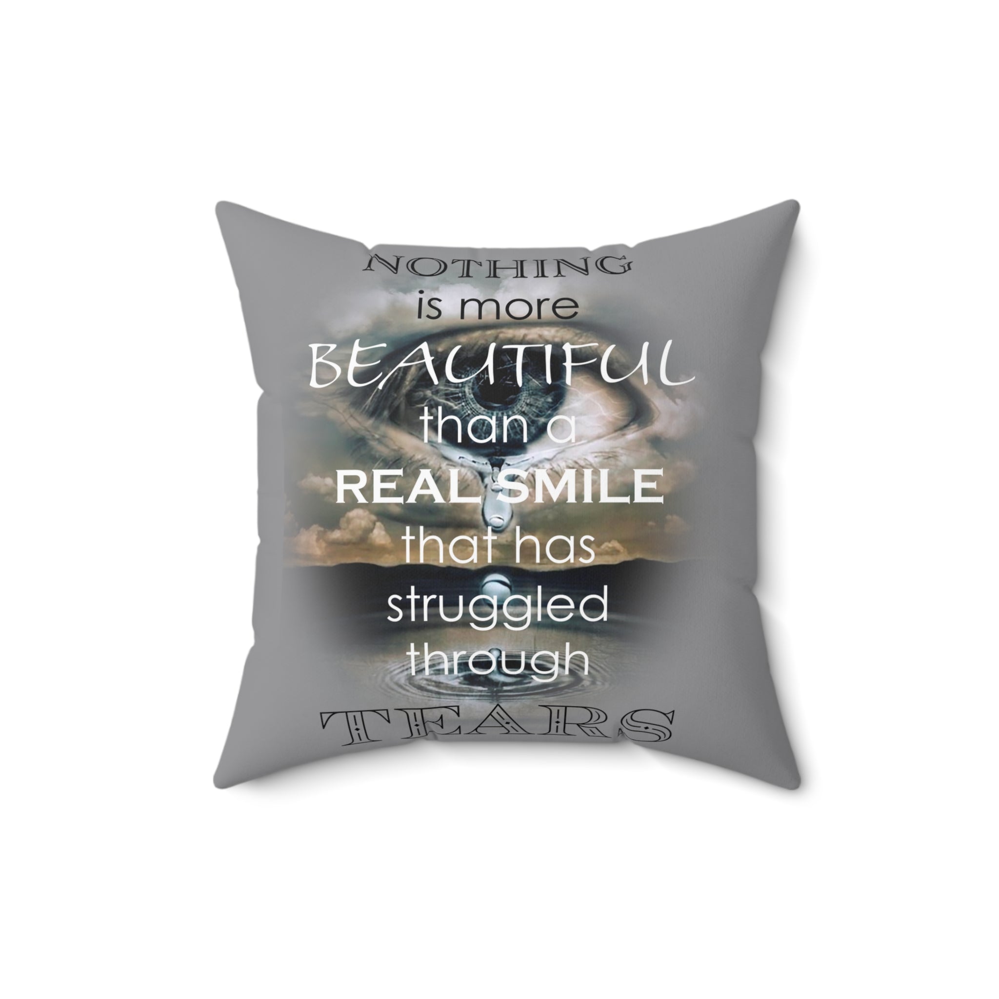 Nothing More Beautiful - Spun Polyester Square Pillow
