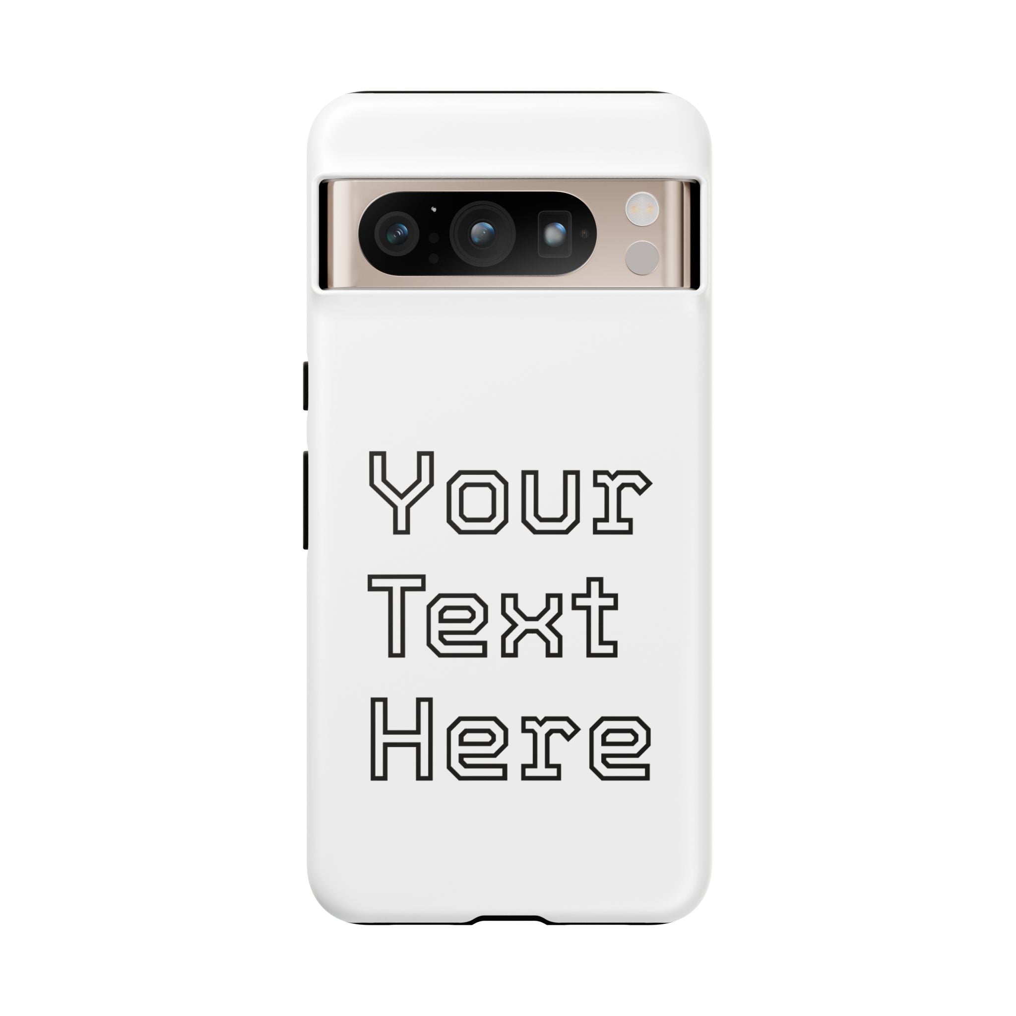 Custom Phone Case with Personalized Text, Tough Phone Cover, Unique Phone Accessory, Gift for Friends, Durable Mobile Case