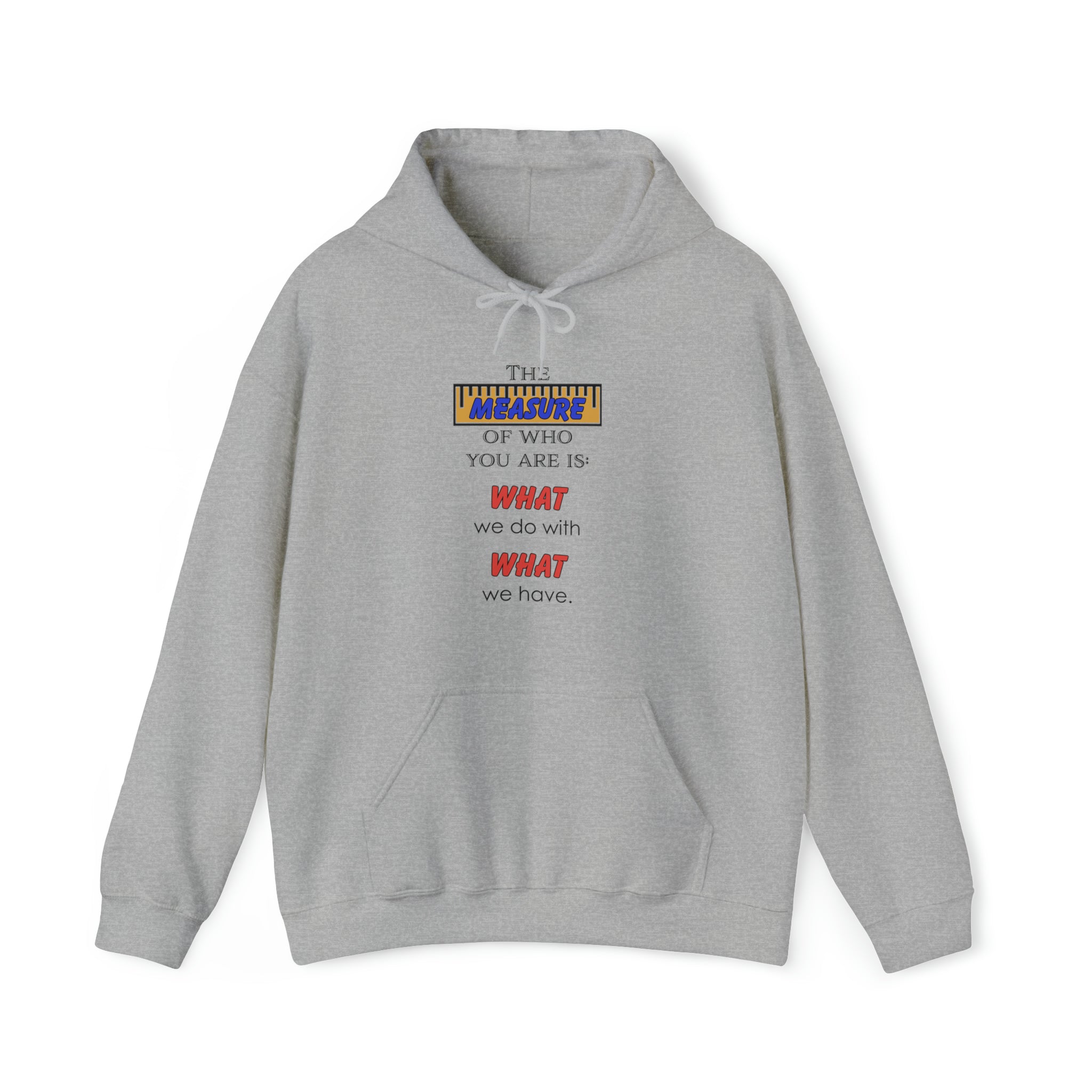Measure - Unisex Heavy Blend™ Hooded Sweatshirt