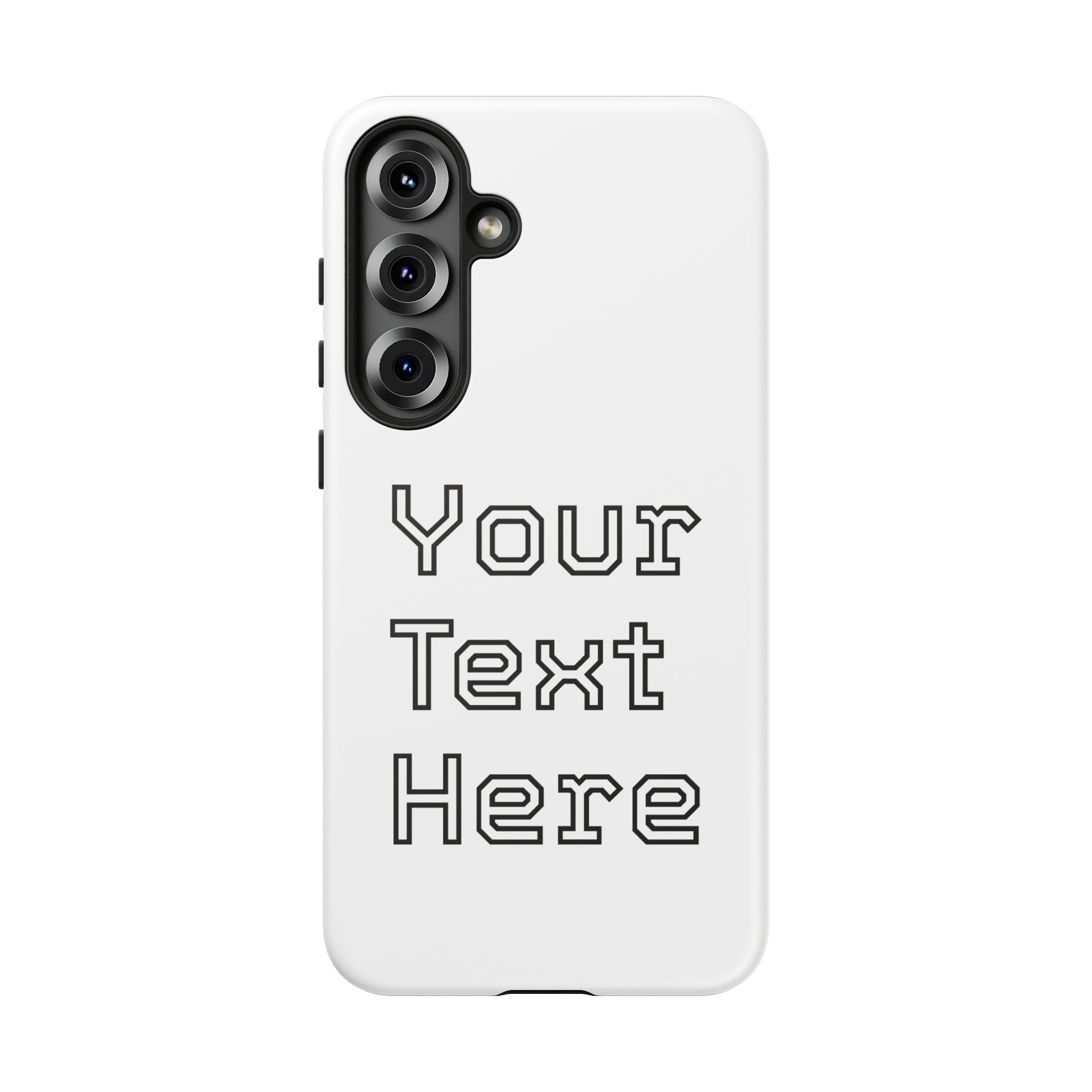 Custom Phone Case with Personalized Text, Tough Phone Cover, Unique Phone Accessory, Gift for Friends, Durable Mobile Case