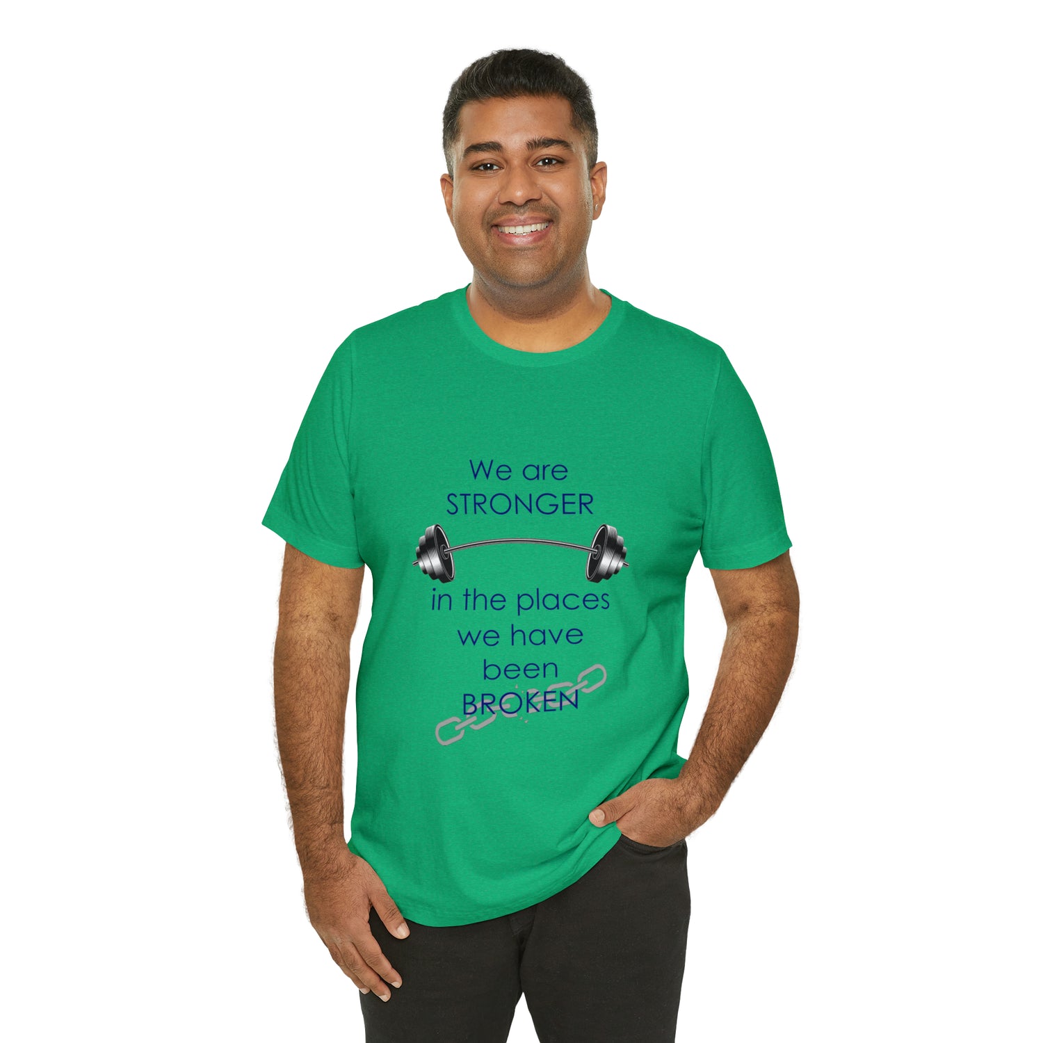 We Are Stronger - Unisex Jersey Short Sleeve Tee