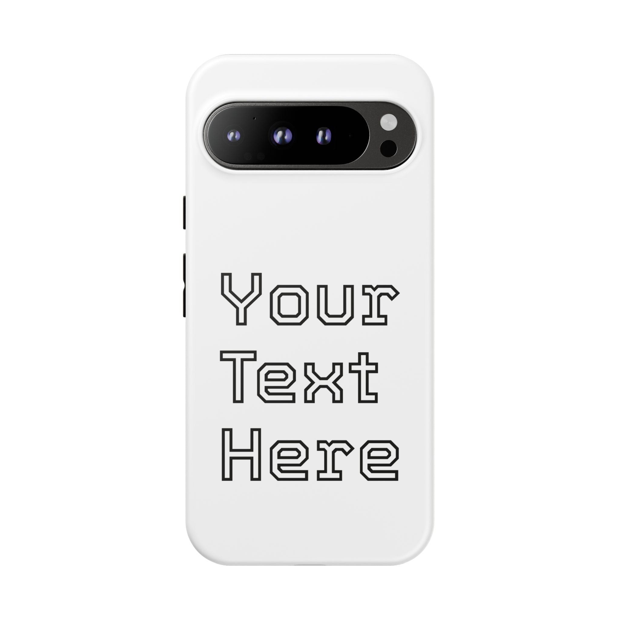 Custom Phone Case with Personalized Text, Tough Phone Cover, Unique Phone Accessory, Gift for Friends, Durable Mobile Case