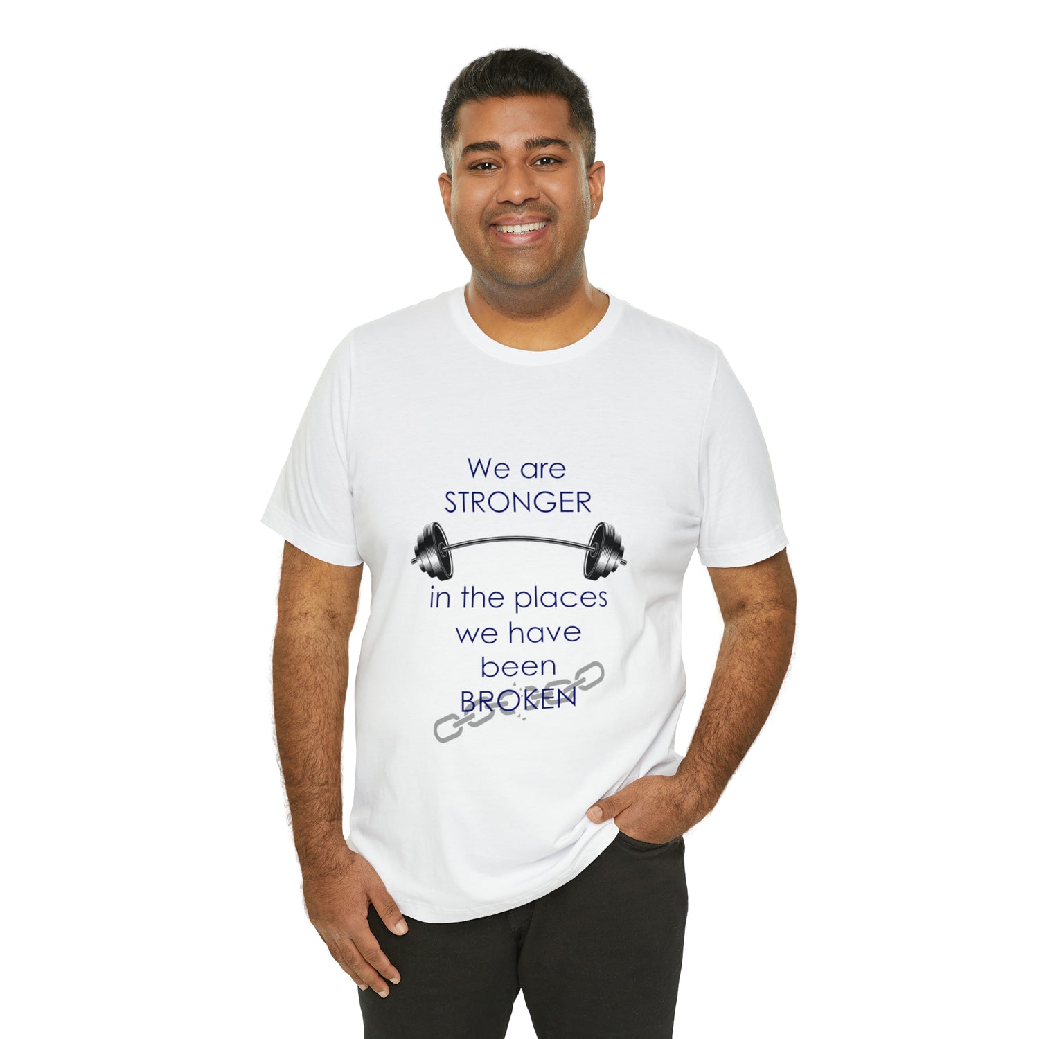 We Are Stronger - Unisex Jersey Short Sleeve Tee