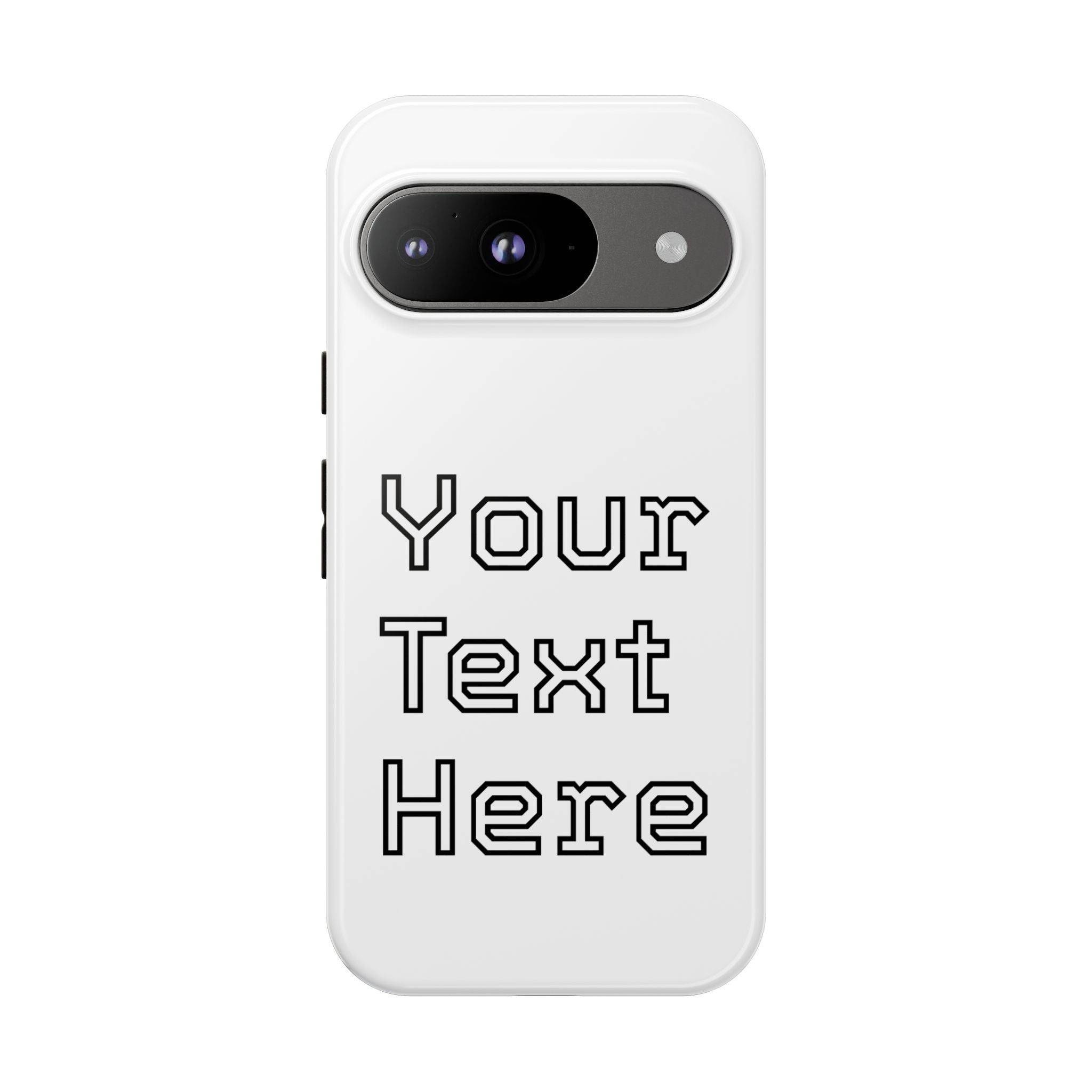 Custom Phone Case with Personalized Text, Tough Phone Cover, Unique Phone Accessory, Gift for Friends, Durable Mobile Case