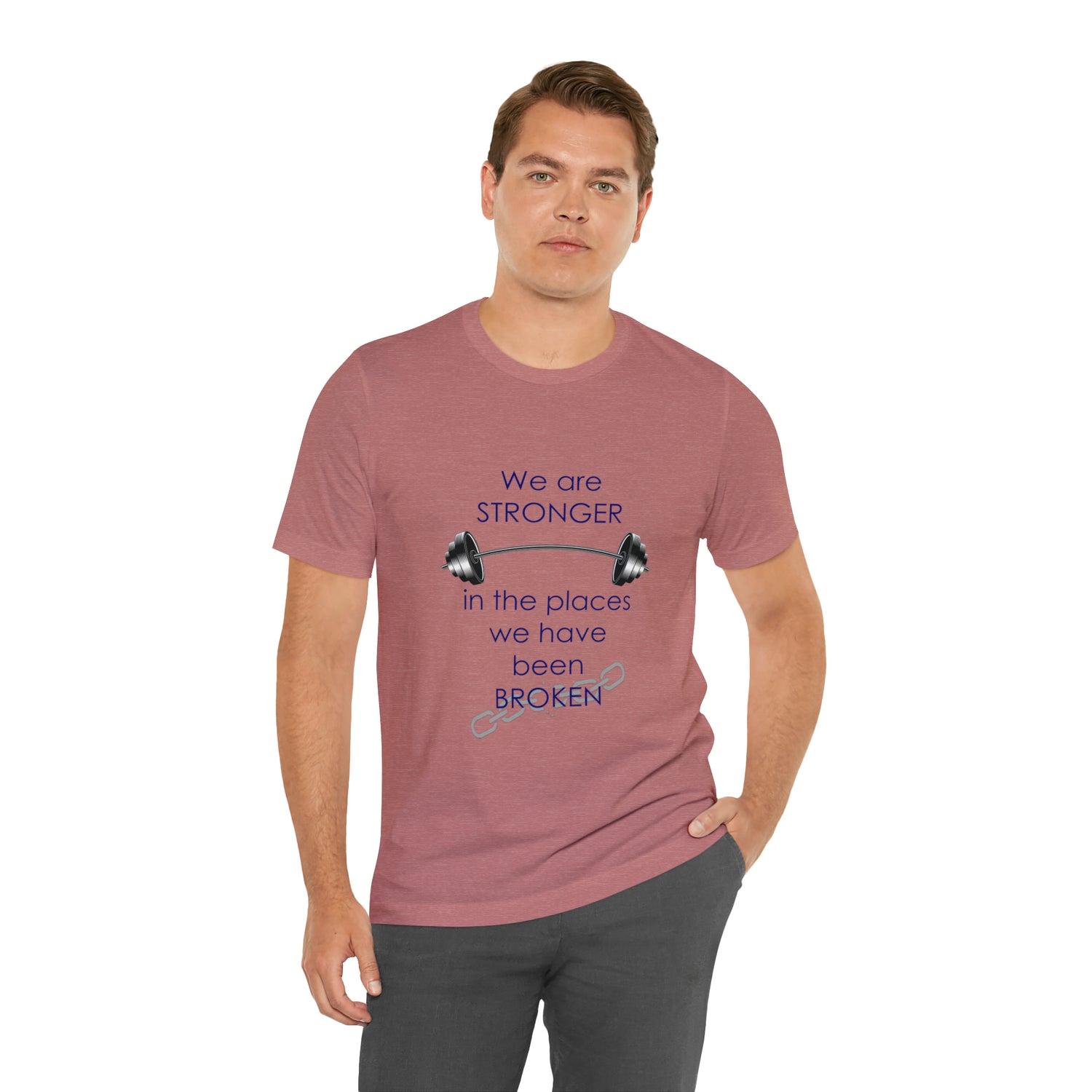 We Are Stronger - Unisex Jersey Short Sleeve Tee