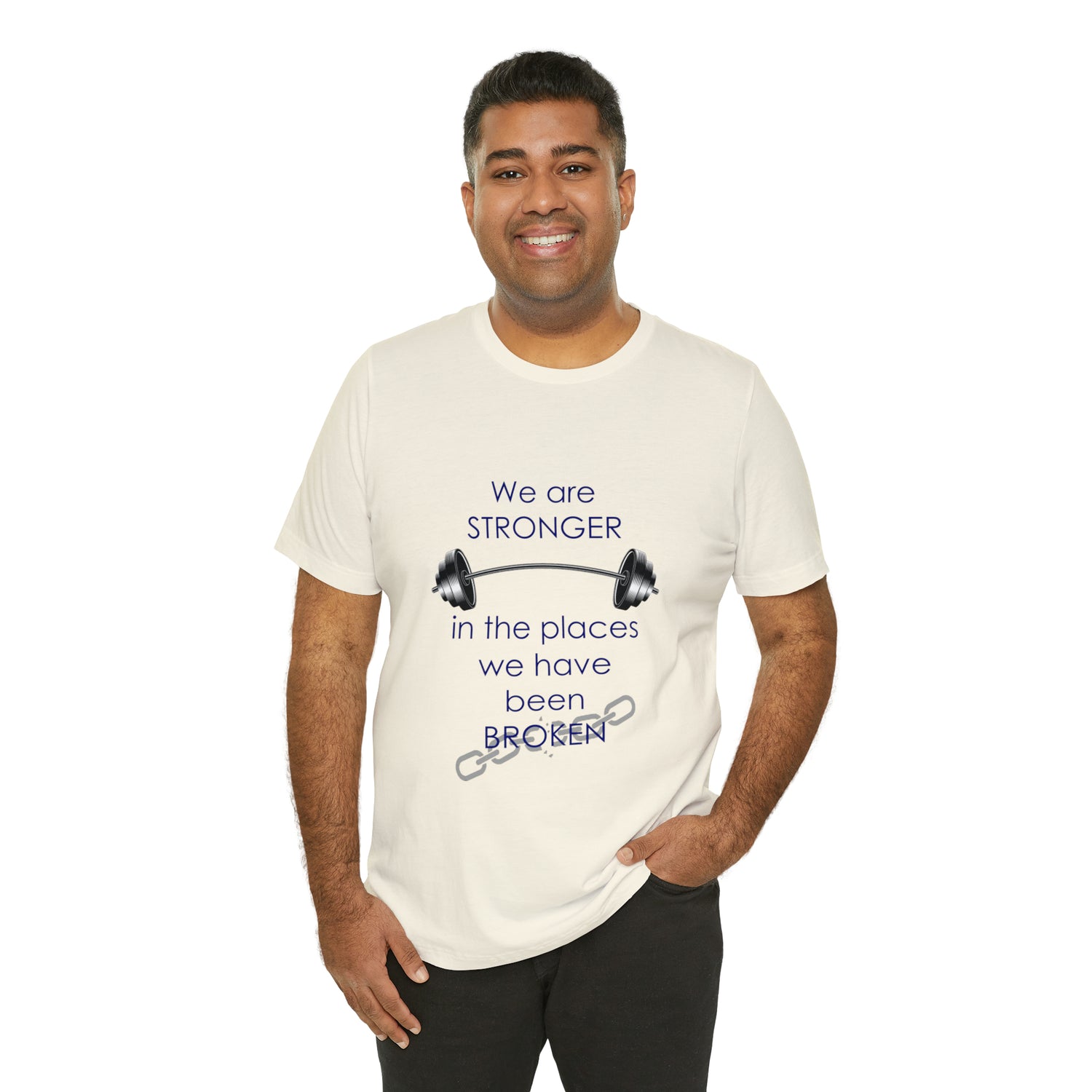 We Are Stronger - Unisex Jersey Short Sleeve Tee