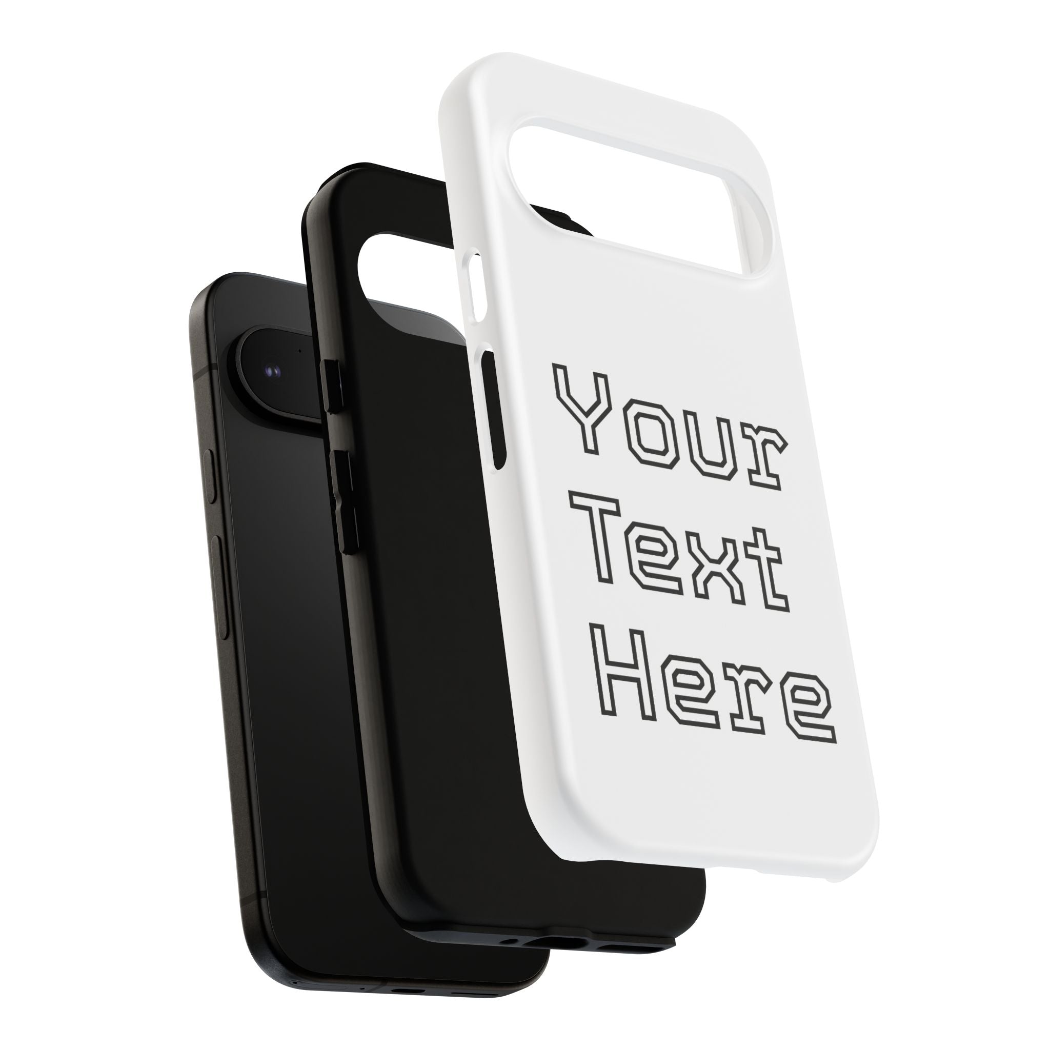 Custom Phone Case with Personalized Text, Tough Phone Cover, Unique Phone Accessory, Gift for Friends, Durable Mobile Case