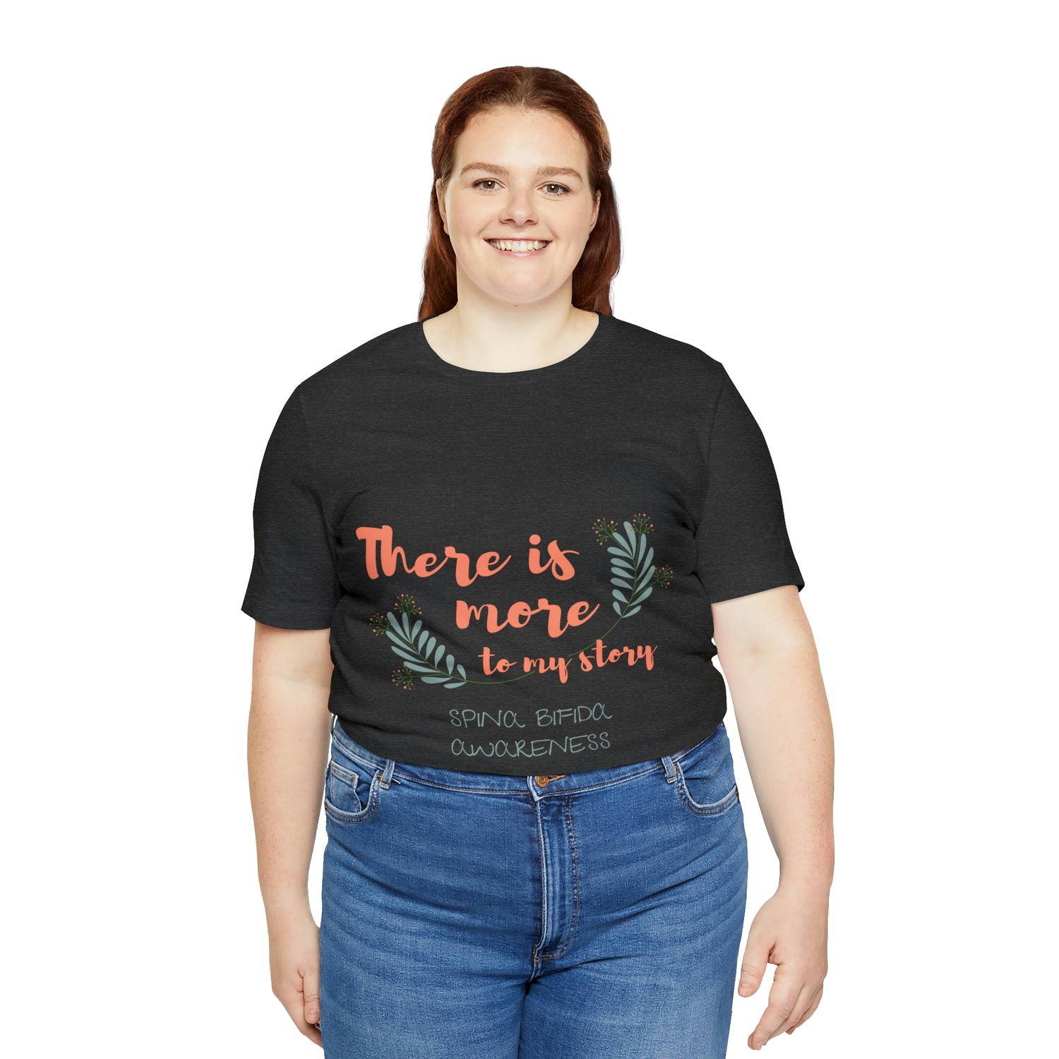 There Is More To My Story Spina Bifida Awareness - Unisex Jersey Short Sleeve Tee