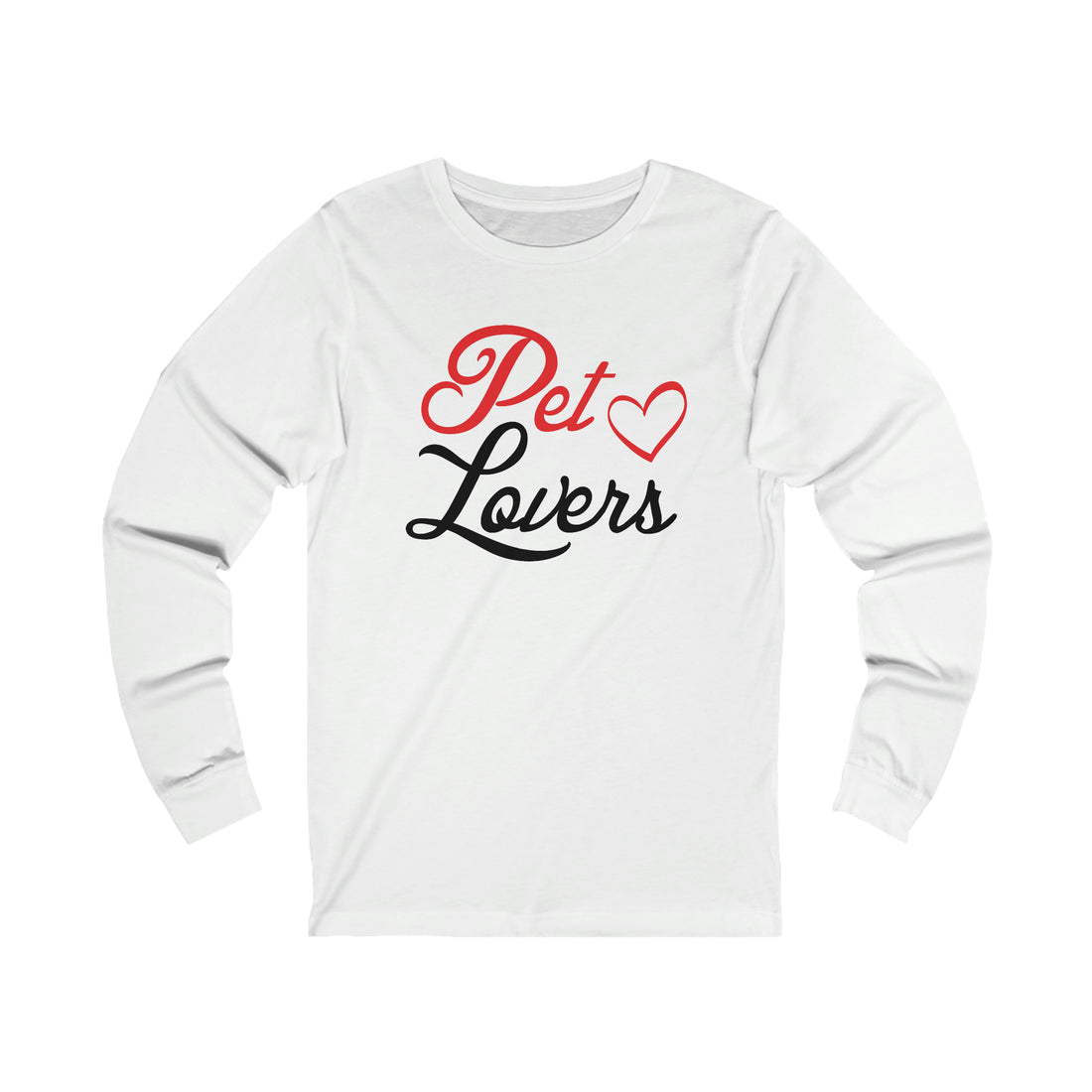 Pet Lovers - Unisex Jersey Long Sleeve Tee