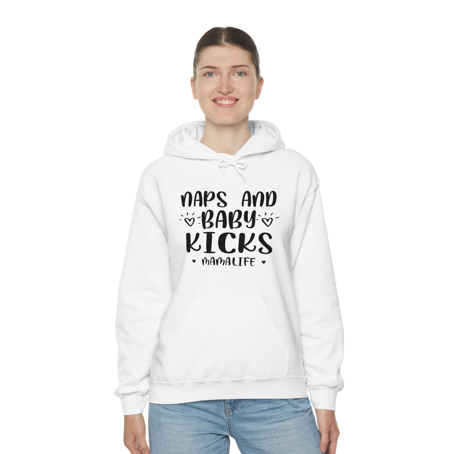 Naps & Baby Kicks - Unisex Heavy Blend™ Hooded Sweatshirt