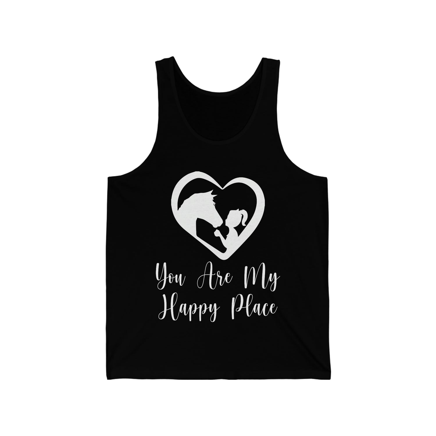 You Are My Happy Place - Unisex Jersey Tank Top