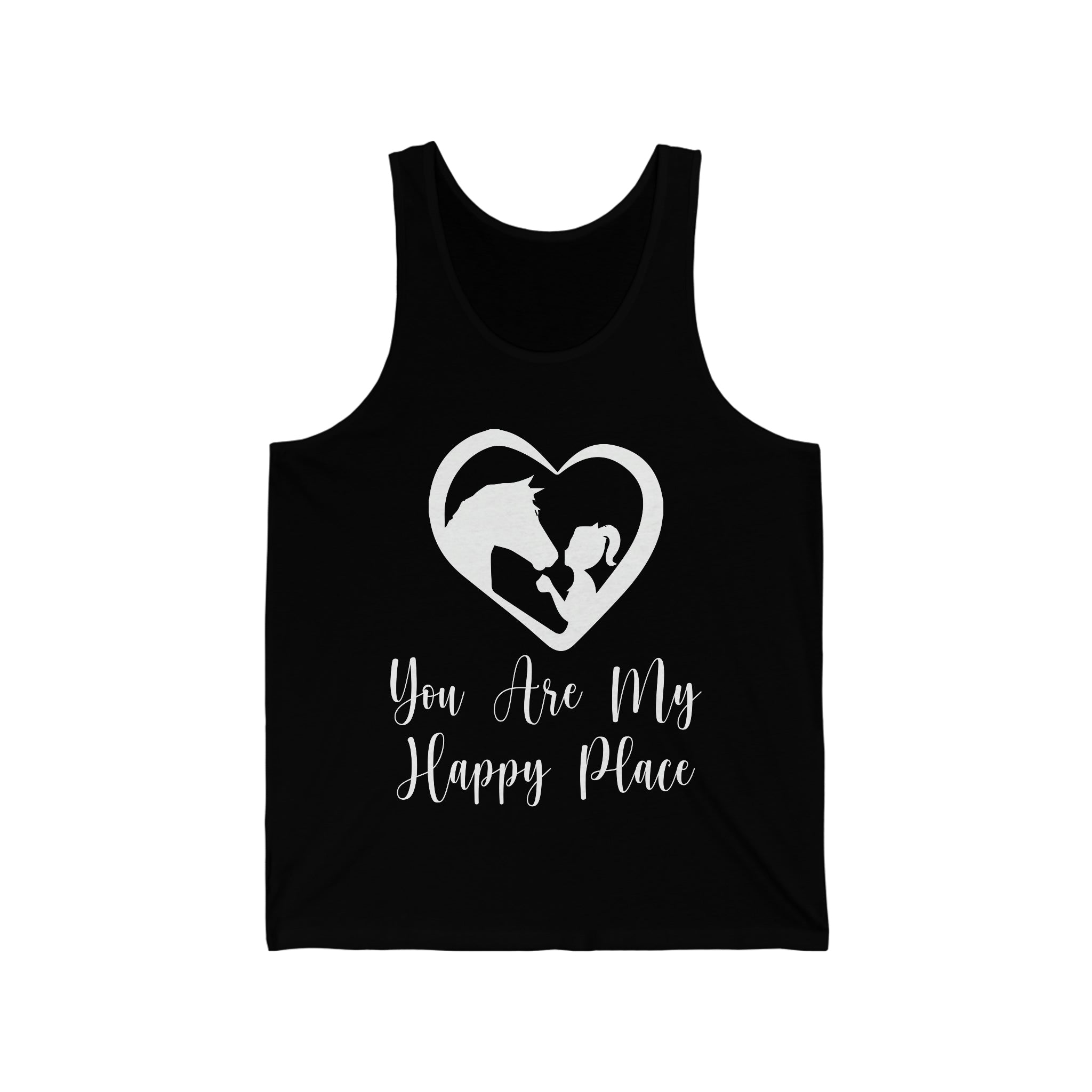 You Are My Happy Place - Unisex Jersey Tank Top