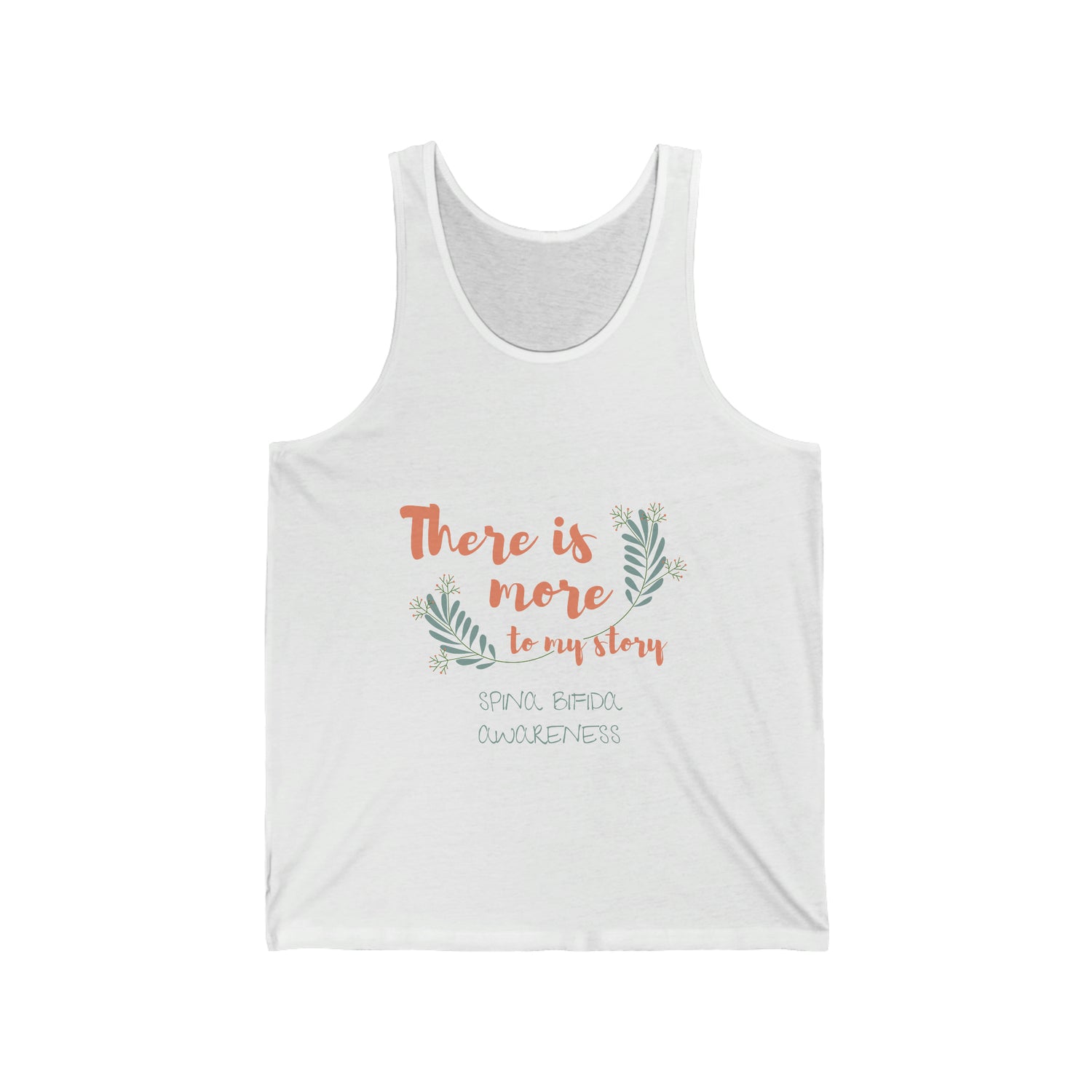 There Is More To My Story Spina Bifida Awareness - Unisex Jersey Tank Top