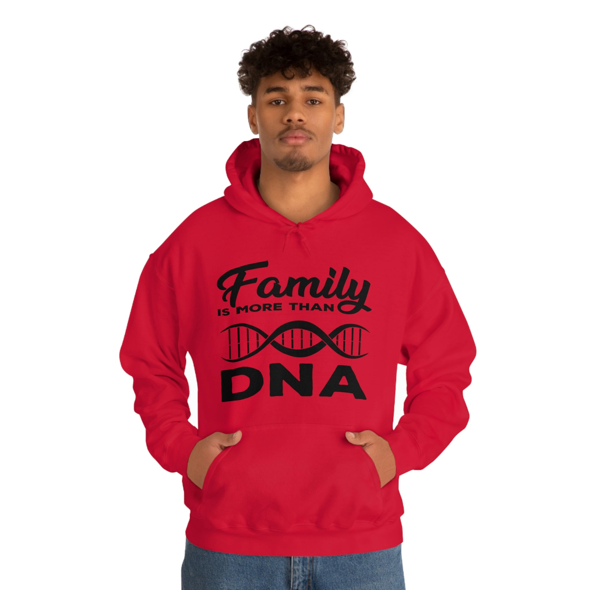 Family Is More Than DNA - Unisex Heavy Blend™ Hooded Sweatshirt