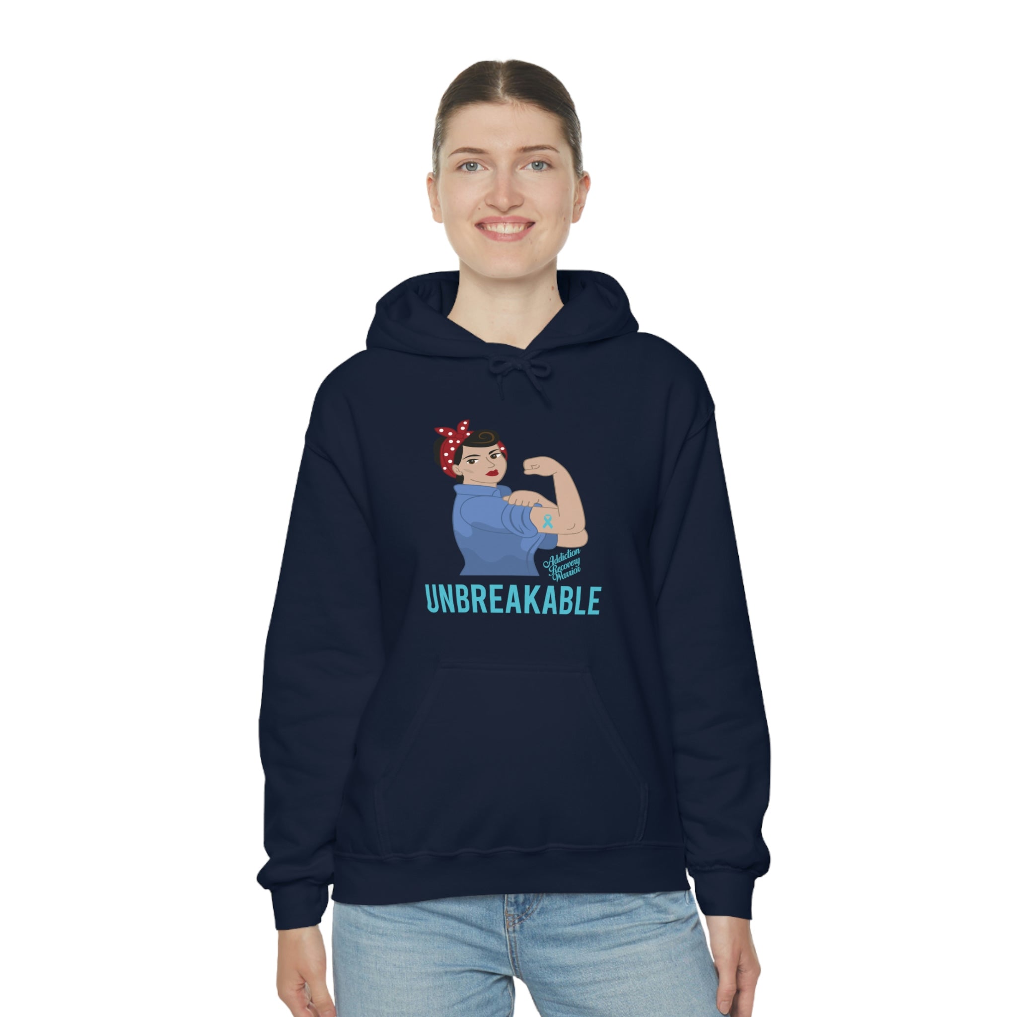Unbreakable - Unisex Heavy Blend™ Hooded Sweatshirt