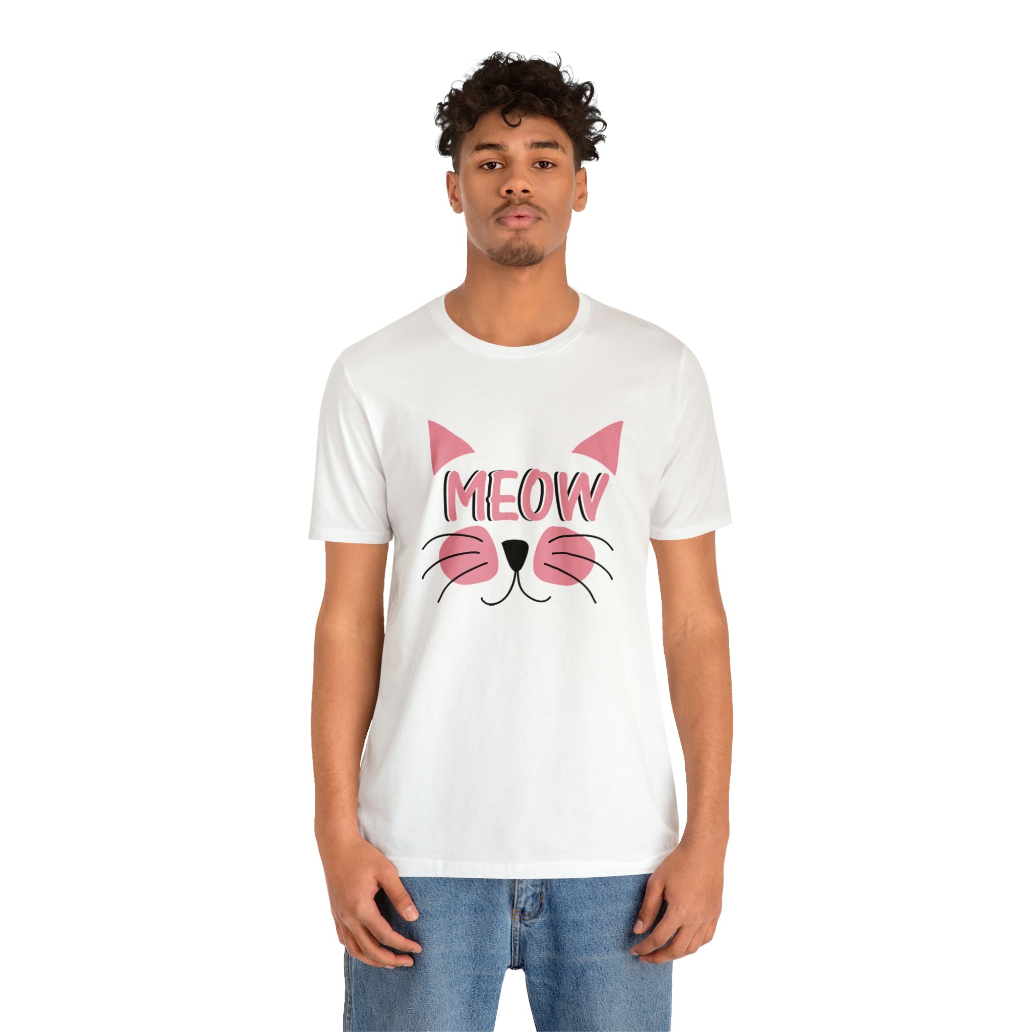 Meow - Unisex Jersey Short Sleeve Tee