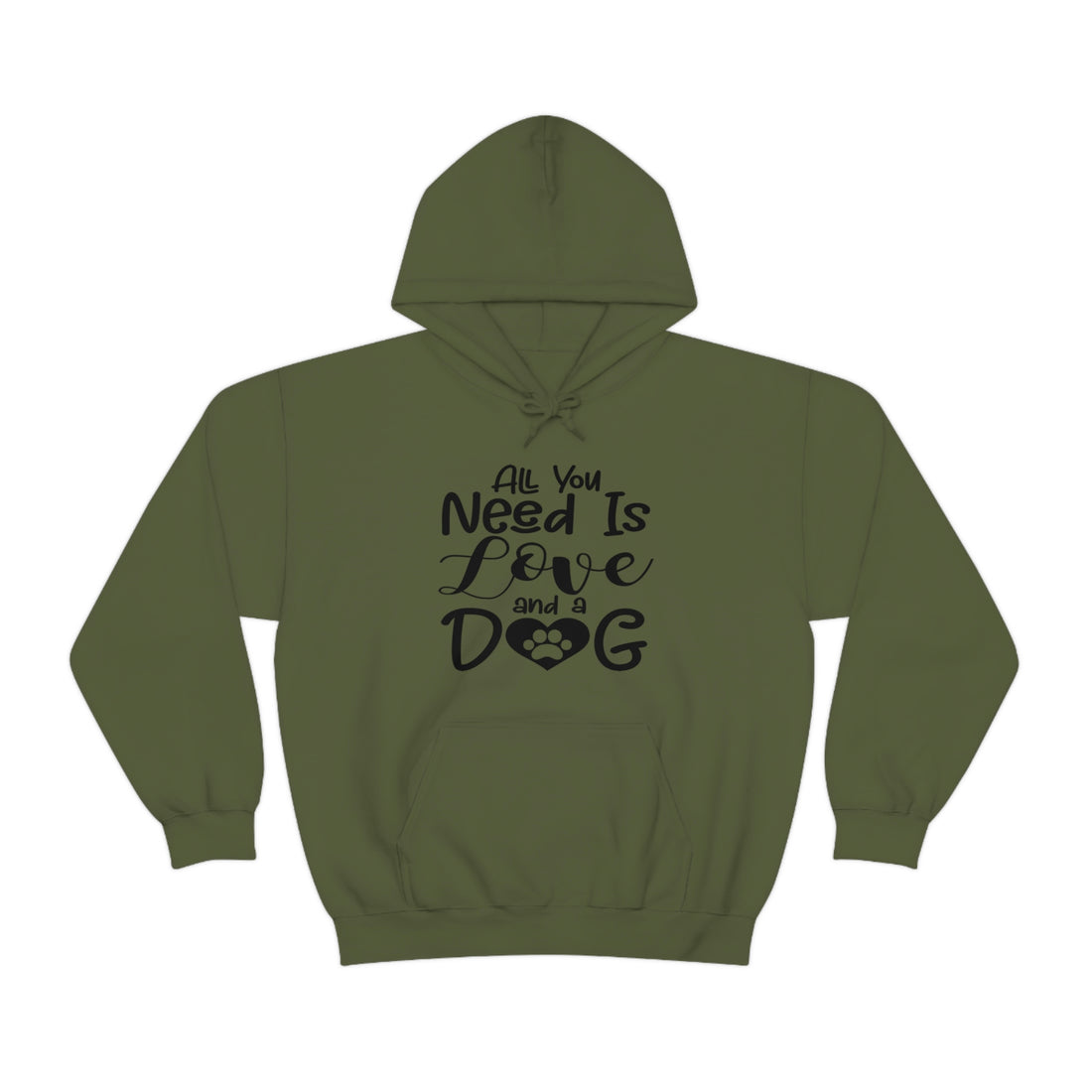 All You Need Is Love &amp; A Dog - Unisex Heavy Blend™ Hooded Sweatshirt
