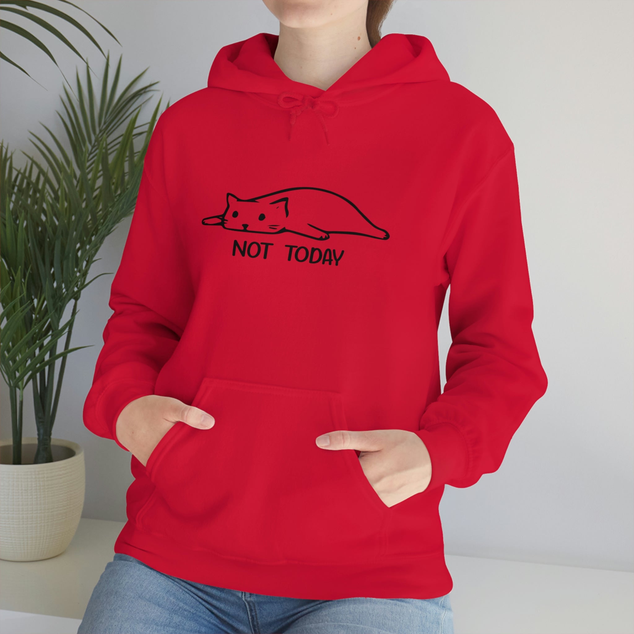 Not Today - Unisex Heavy Blend™ Hooded Sweatshirt