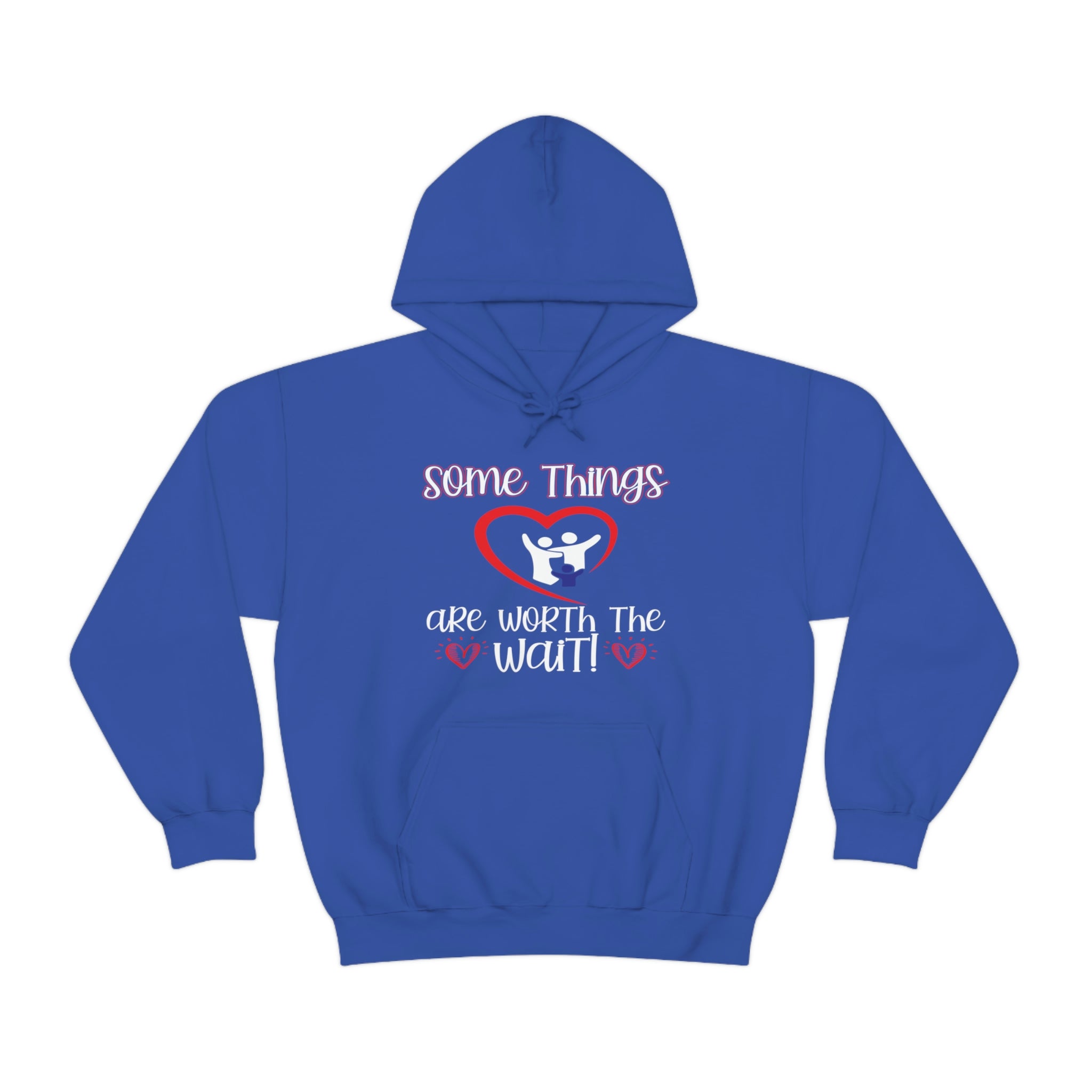 Some Things Are Worth The Wait - Unisex Heavy Blend™ Hooded Sweatshirt