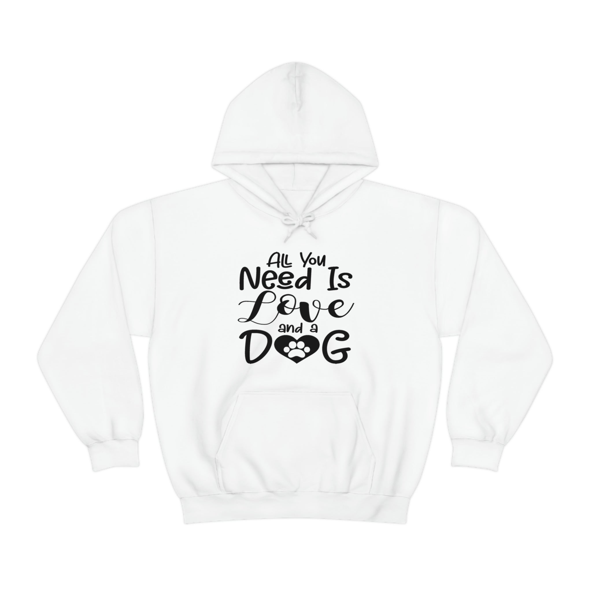 All You Need Is Love & A Dog - Unisex Heavy Blend™ Hooded Sweatshirt