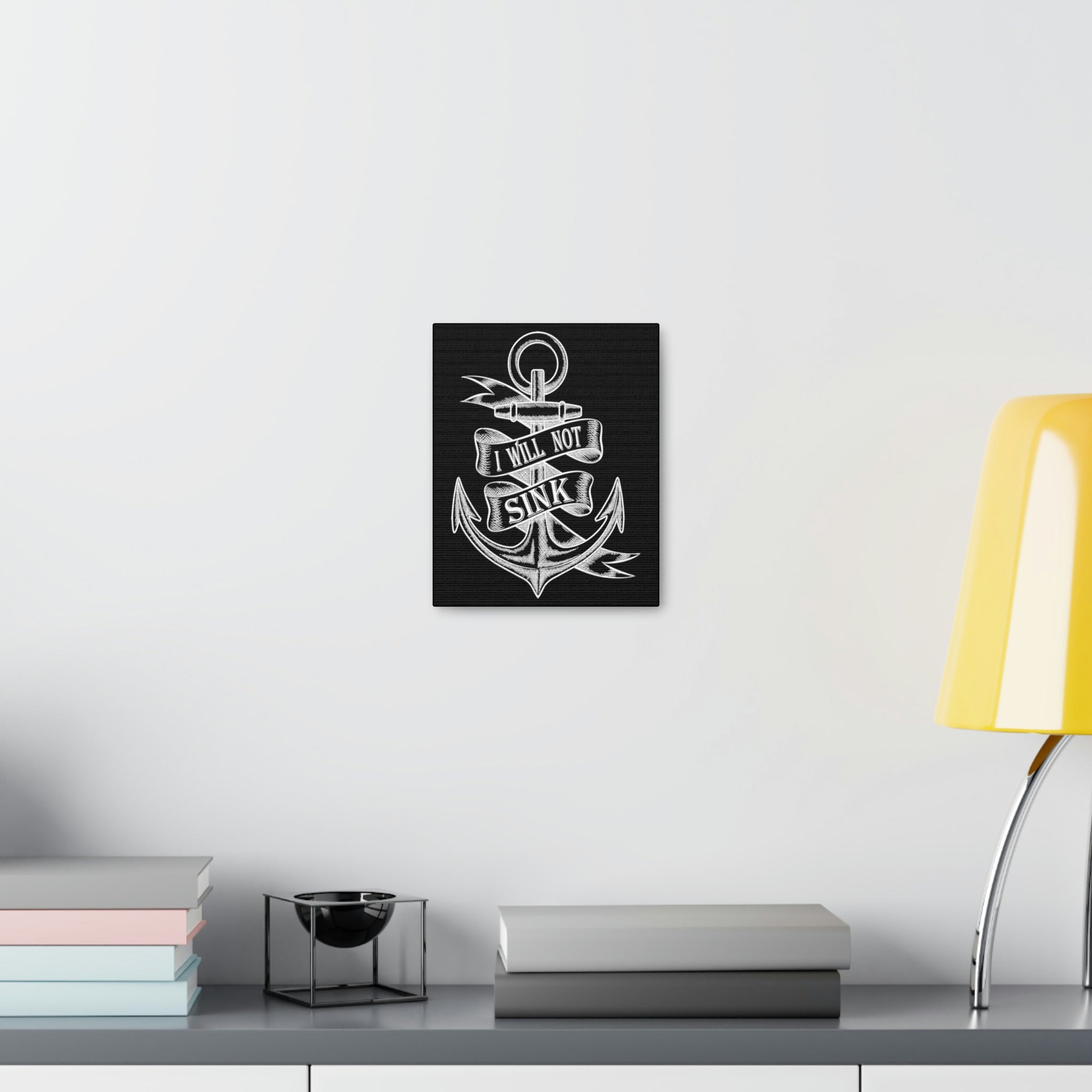 I Will Not Sink - Canvas Print