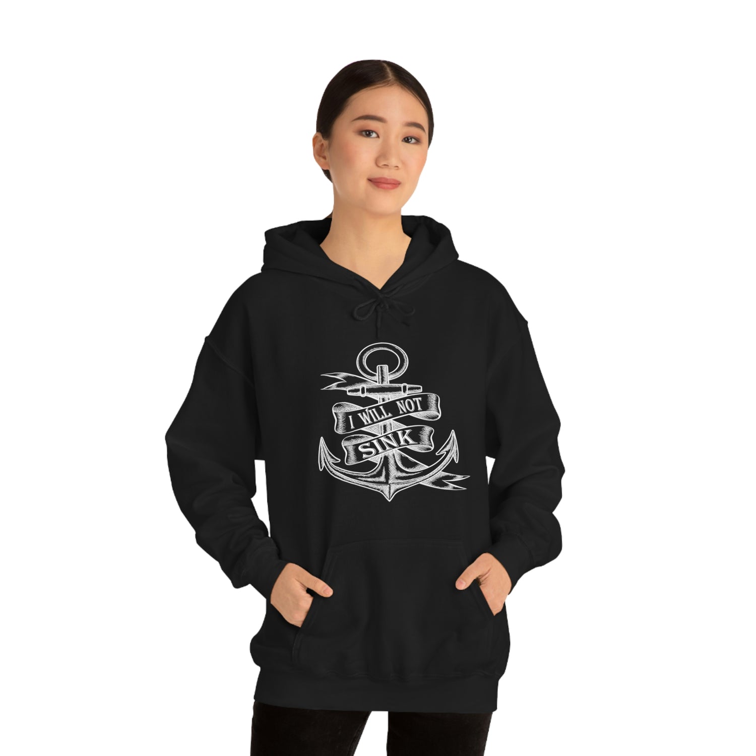 I Will Not Sink - Unisex Heavy Blend™ Hooded Sweatshirt