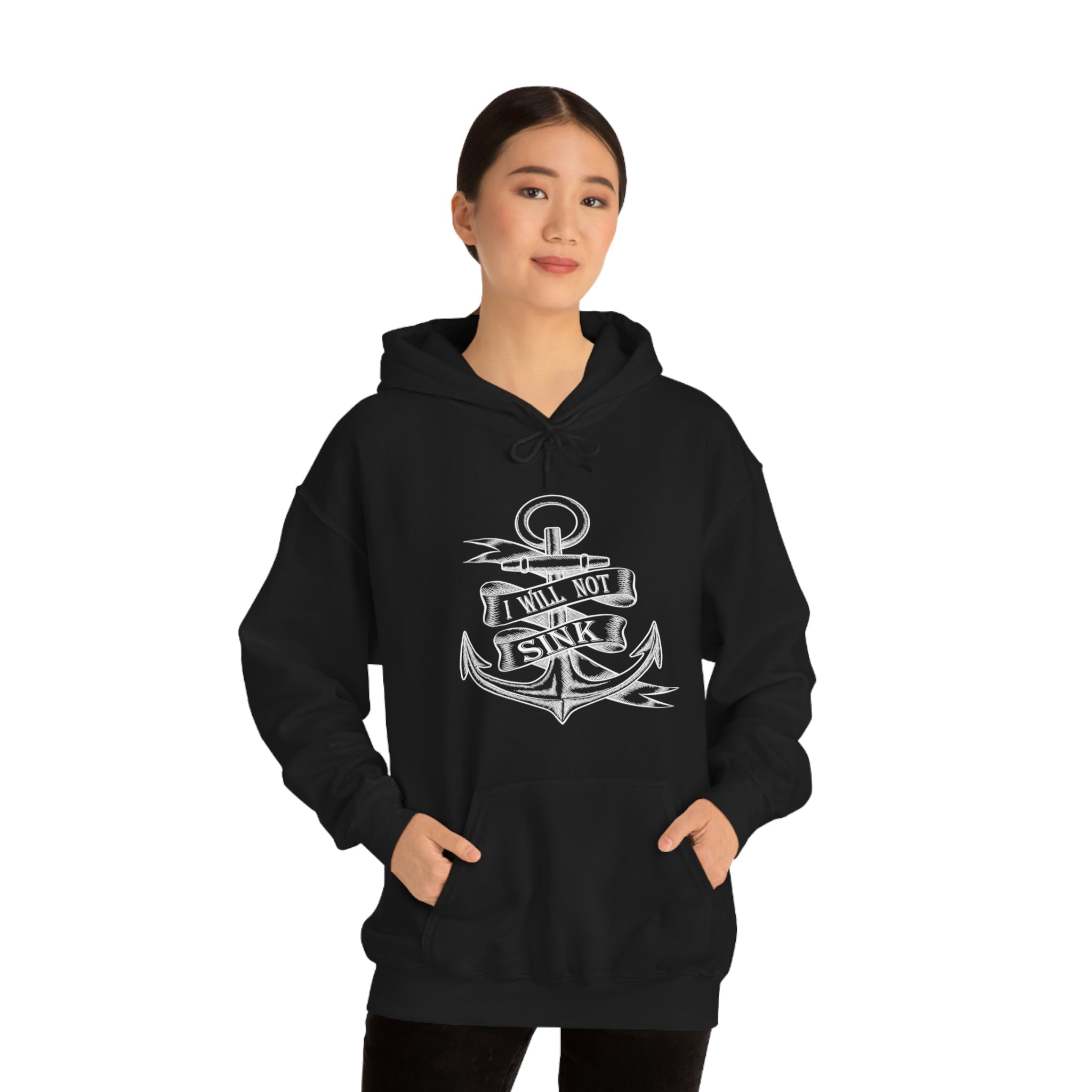I Will Not Sink - Unisex Heavy Blend™ Hooded Sweatshirt