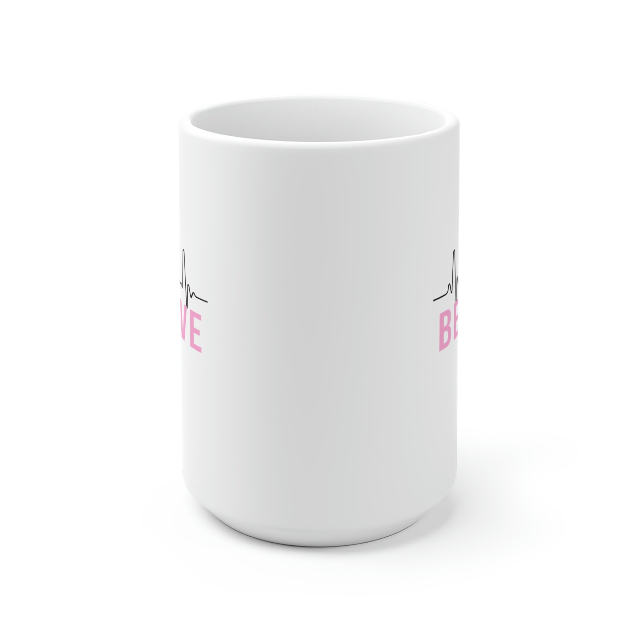 Believe - White Ceramic Mug 2 sizes Available