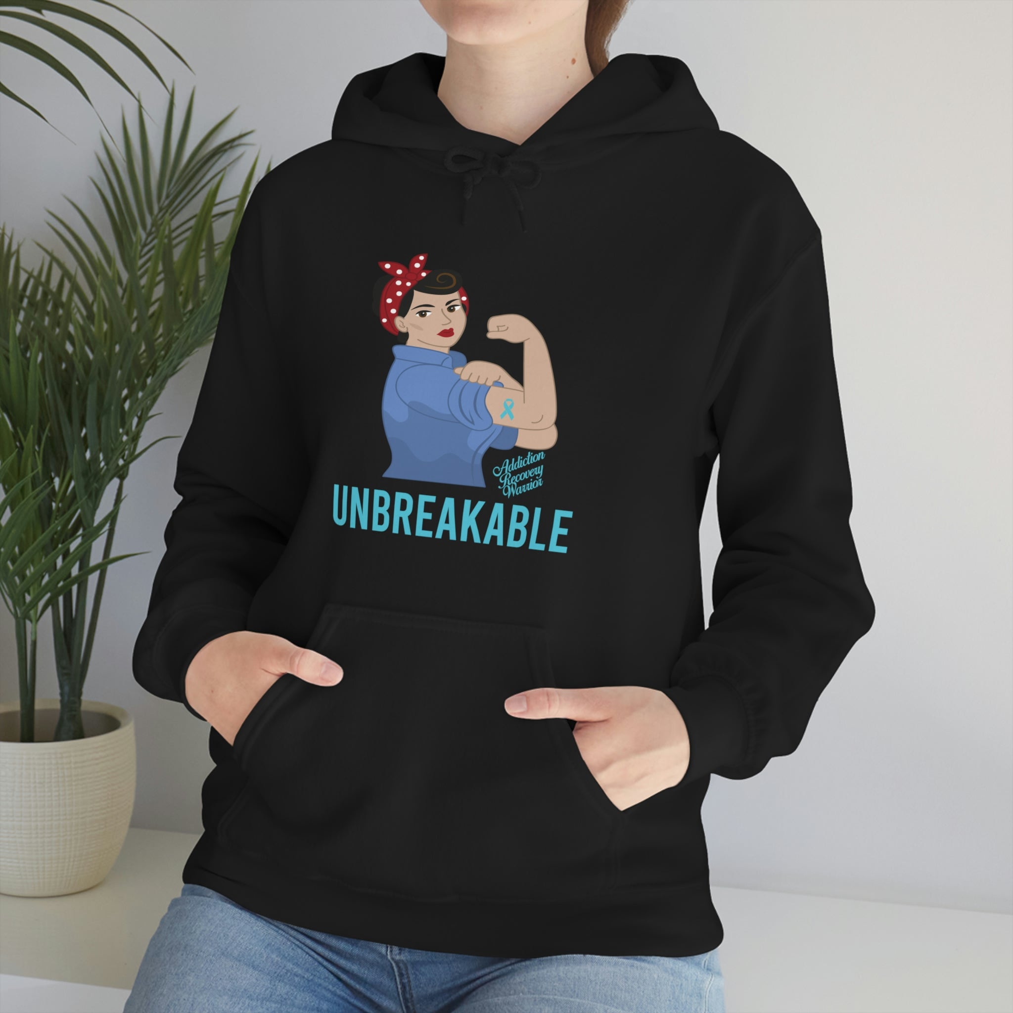 Unbreakable - Unisex Heavy Blend™ Hooded Sweatshirt