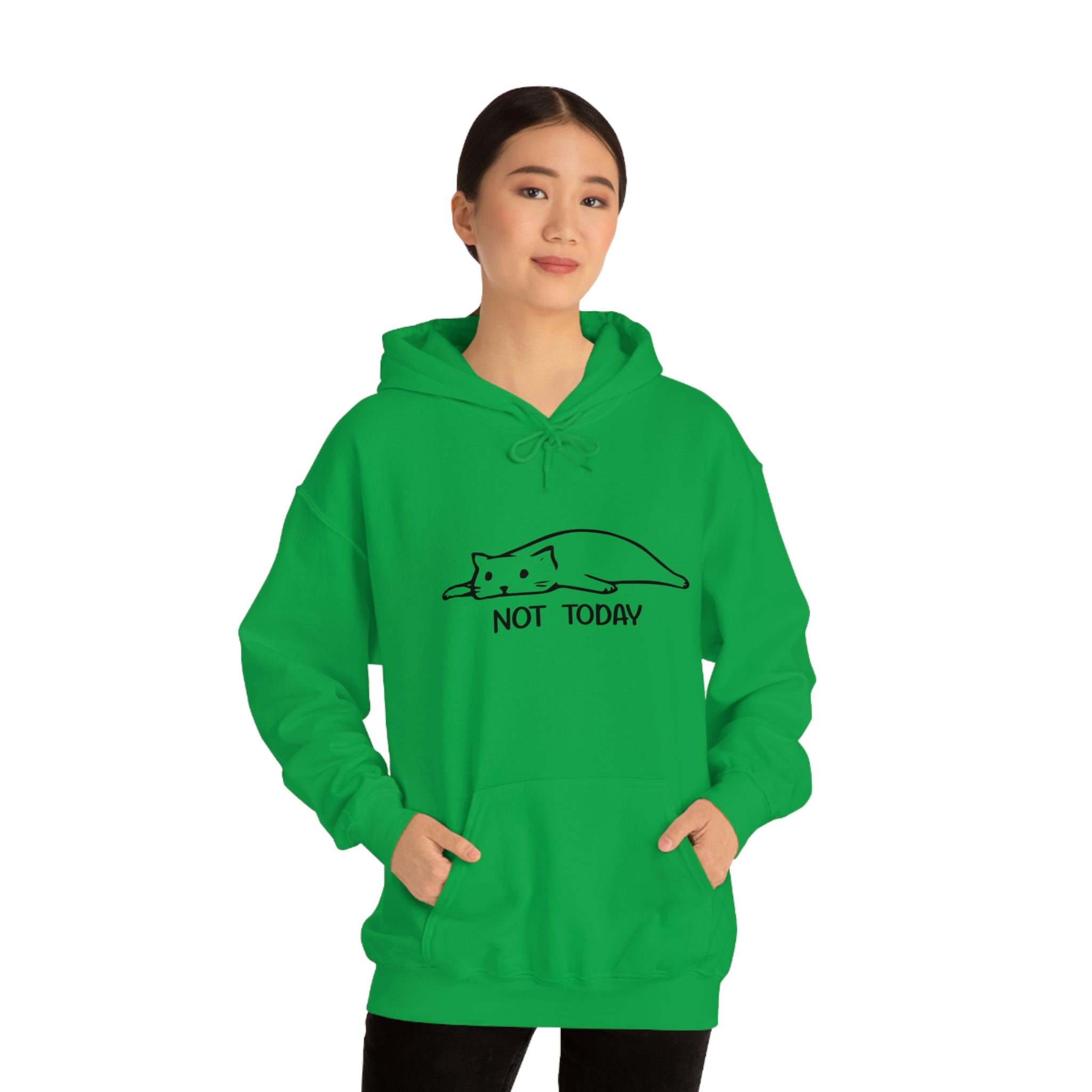 Not Today - Unisex Heavy Blend™ Hooded Sweatshirt