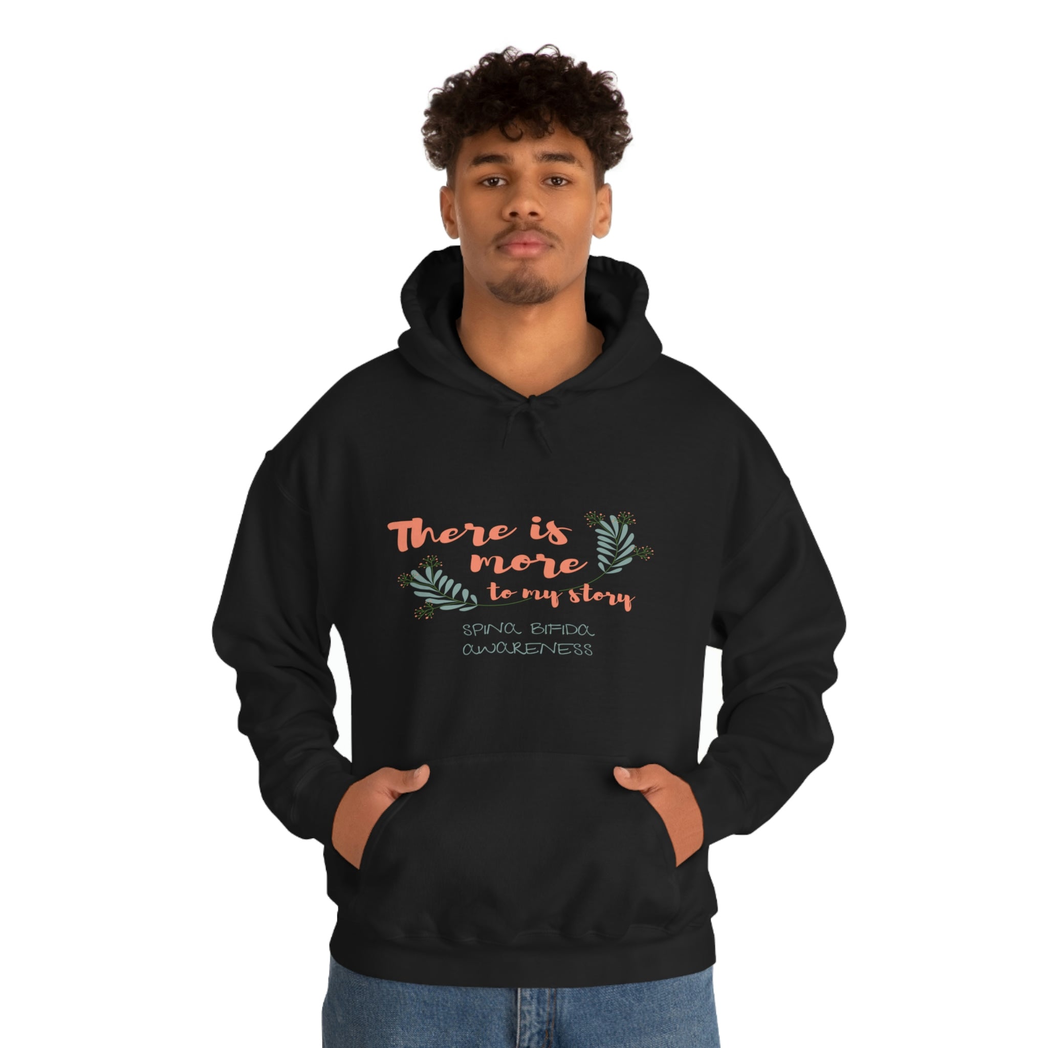 There Is More To My Story Spina Bifida Awareness - Unisex Heavy Blend™ Hooded Sweatshirt