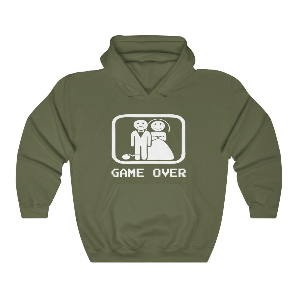 Game Over - Unisex Heavy Blend™ Hooded Sweatshirt