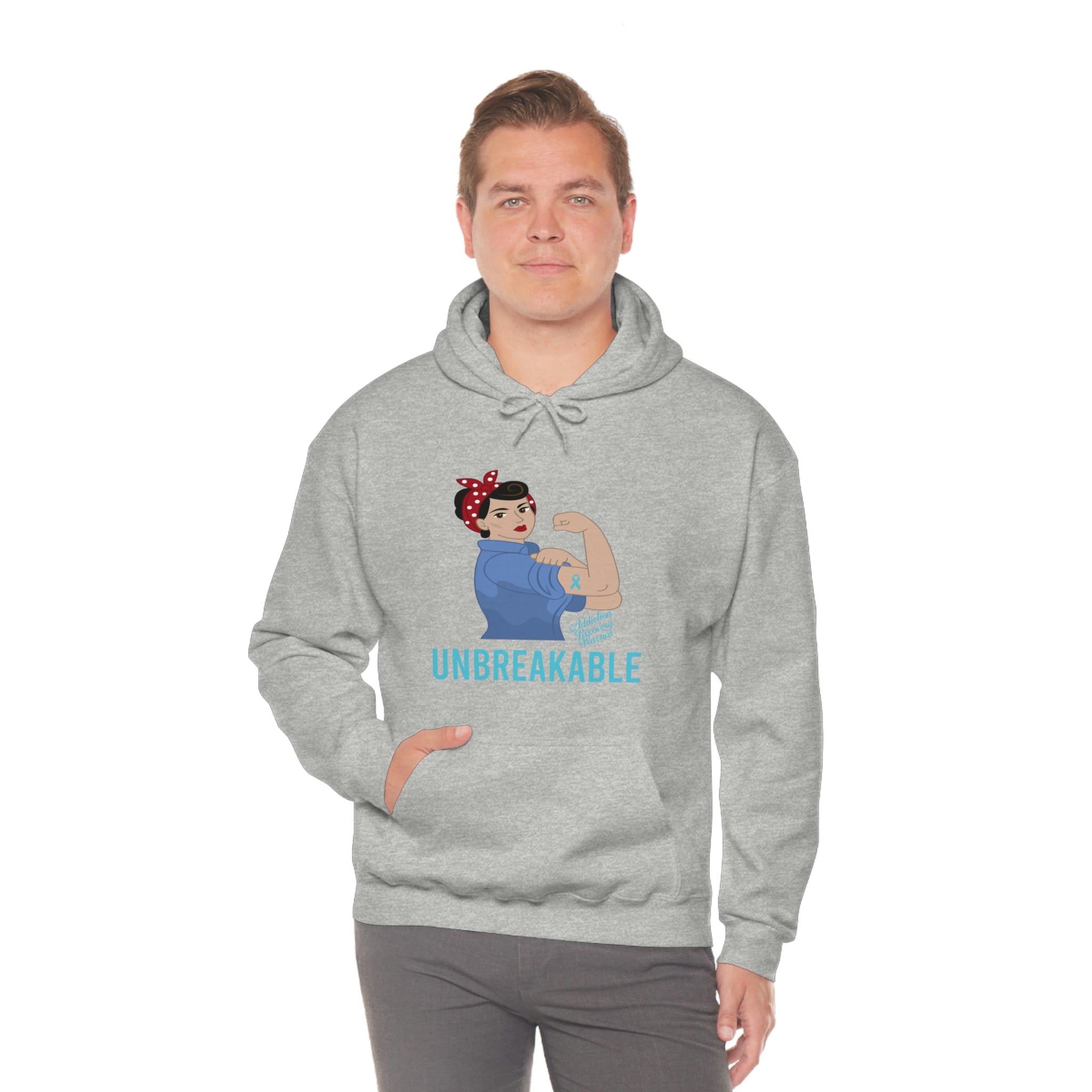 Unbreakable - Unisex Heavy Blend™ Hooded Sweatshirt
