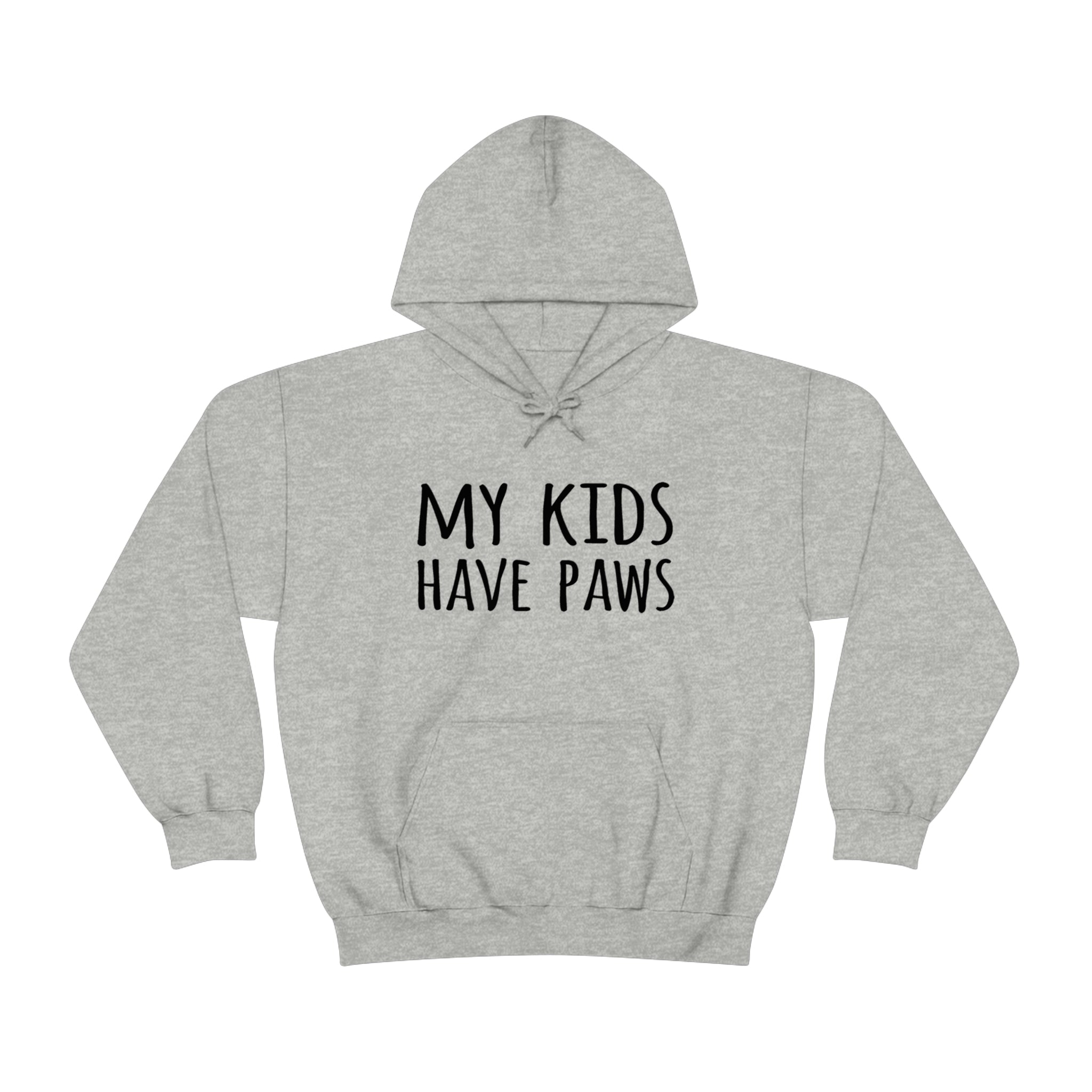 My Kids Have Paws - Unisex Heavy Blend™ Hooded Sweatshirt