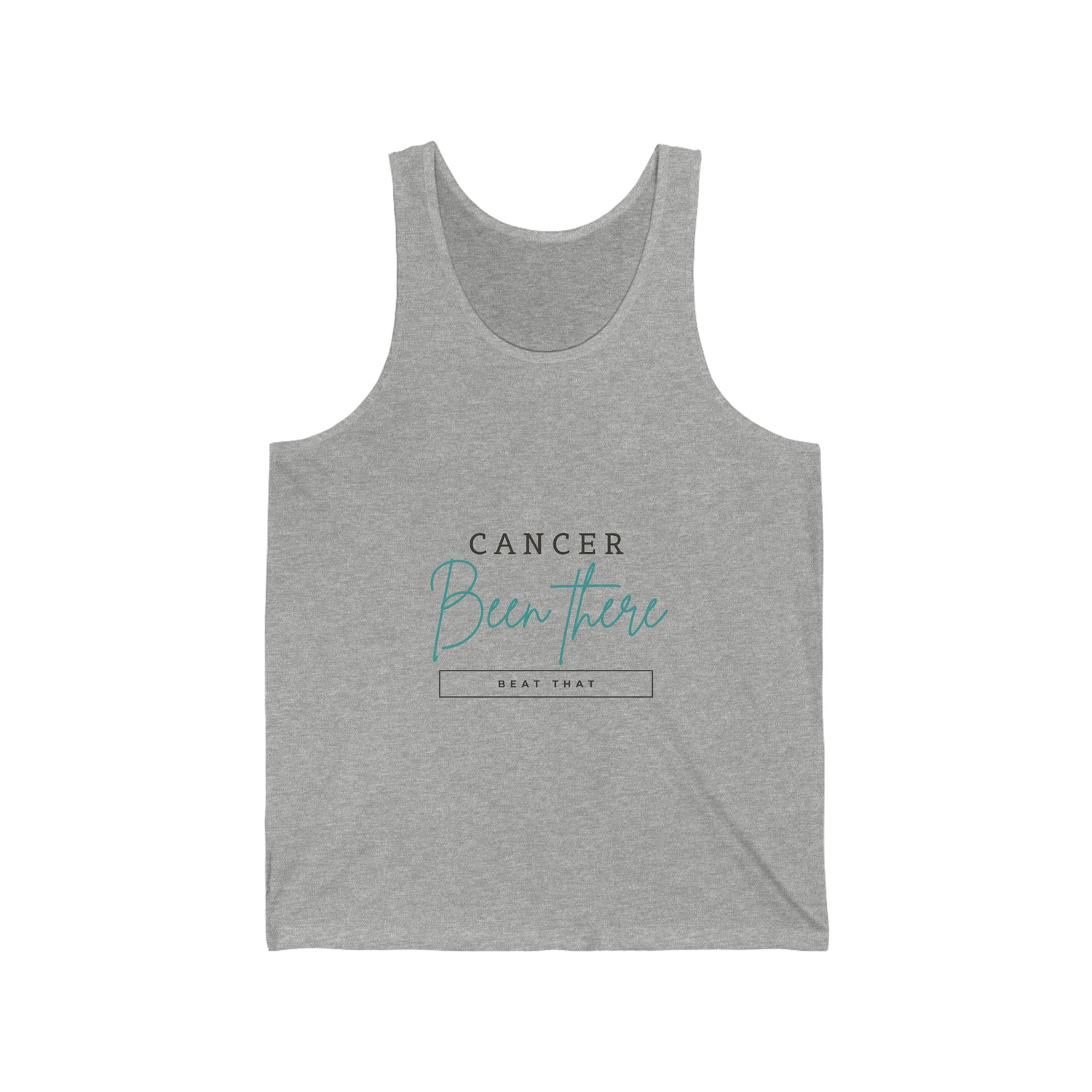 Cancer Been There Beat That - Unisex Jersey Tank Top