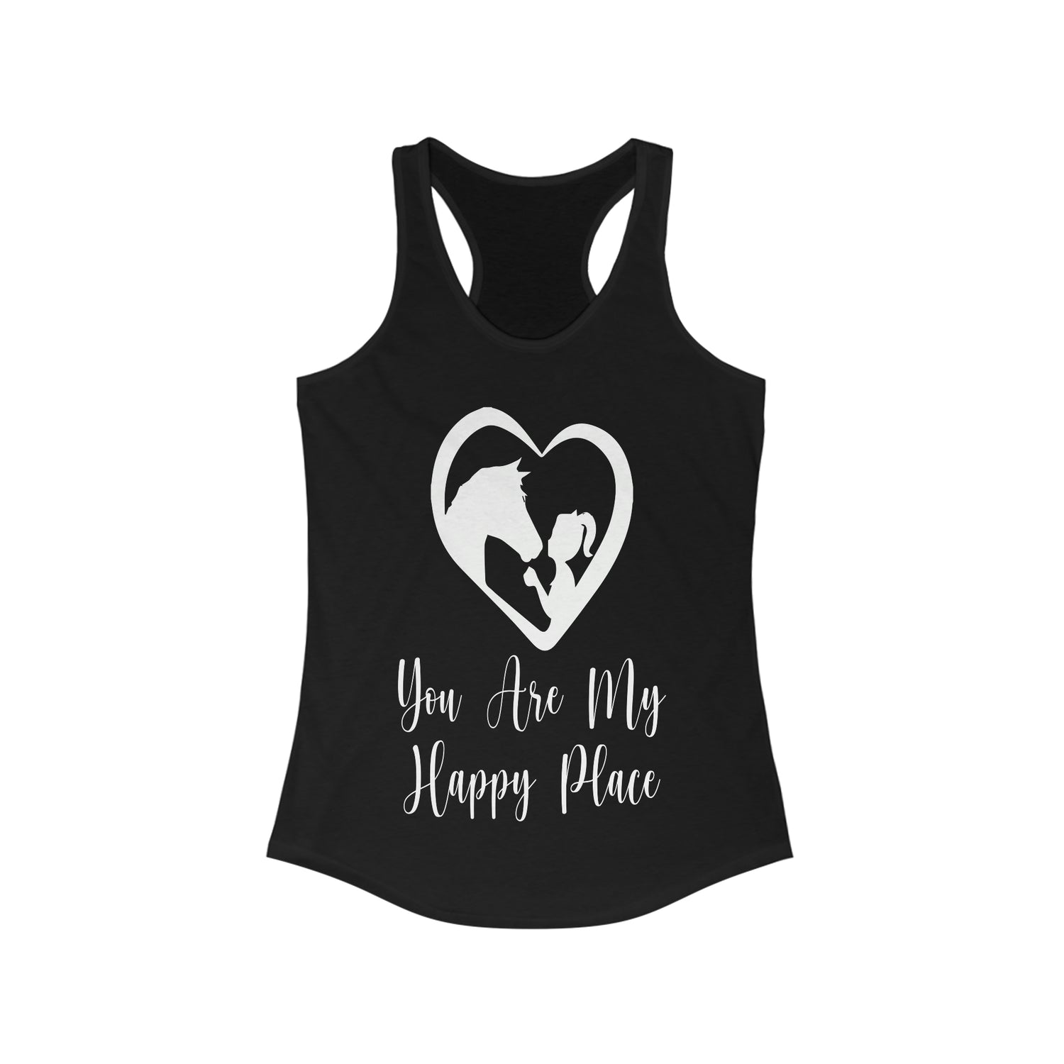 You Are My Happy Place - Racerback Tank Top