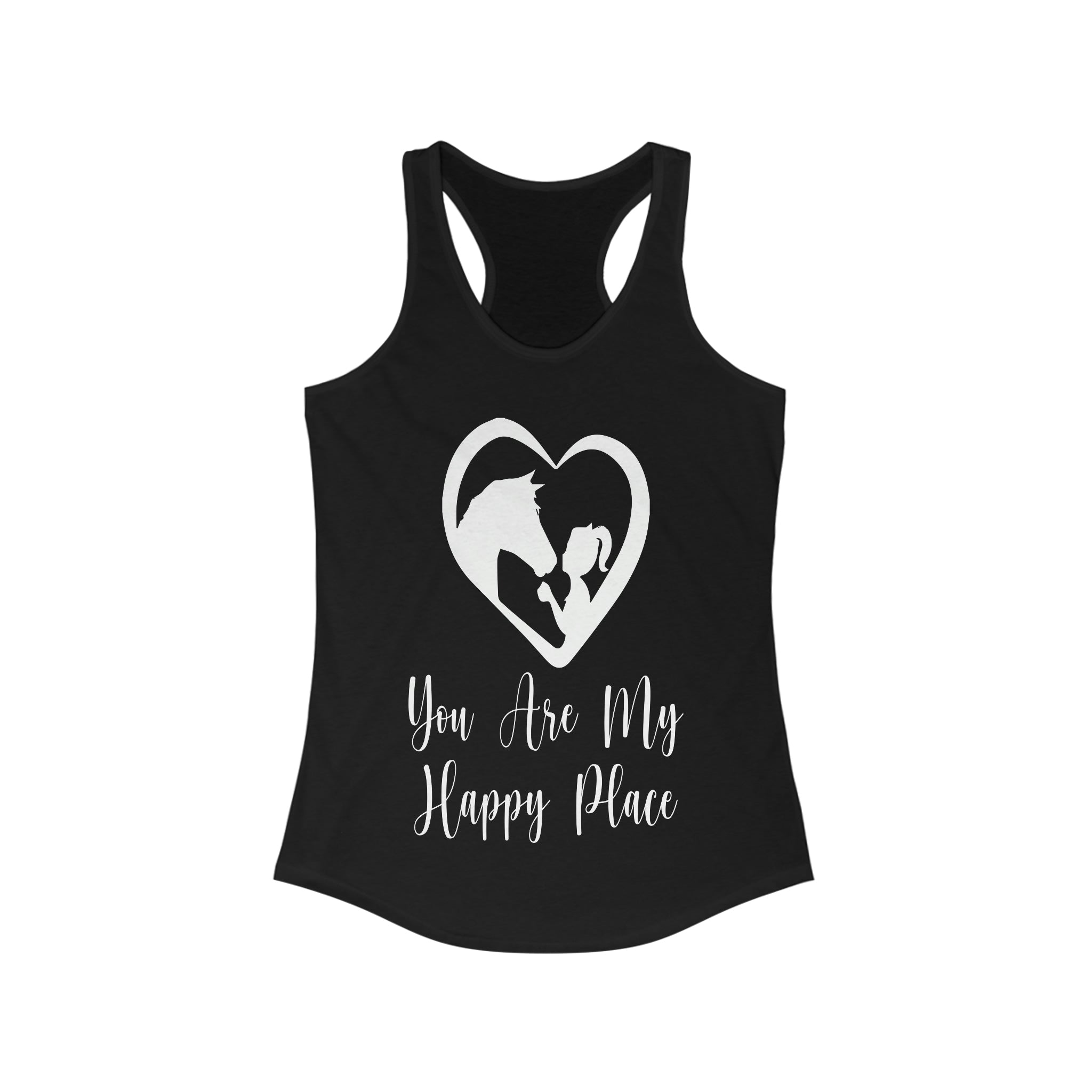 You Are My Happy Place - Racerback Tank Top