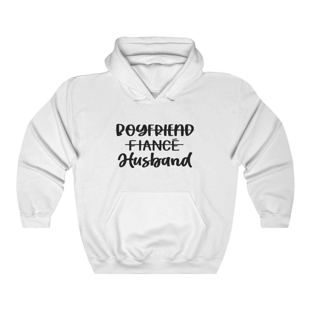 Boyfriend, Fiance, Husband - Unisex Heavy Blend™ Hooded Sweatshirt