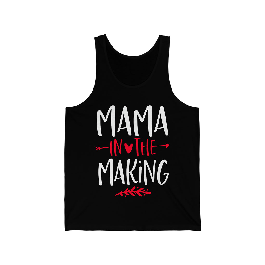 Mama In The Making - Unisex Jersey Tank Top