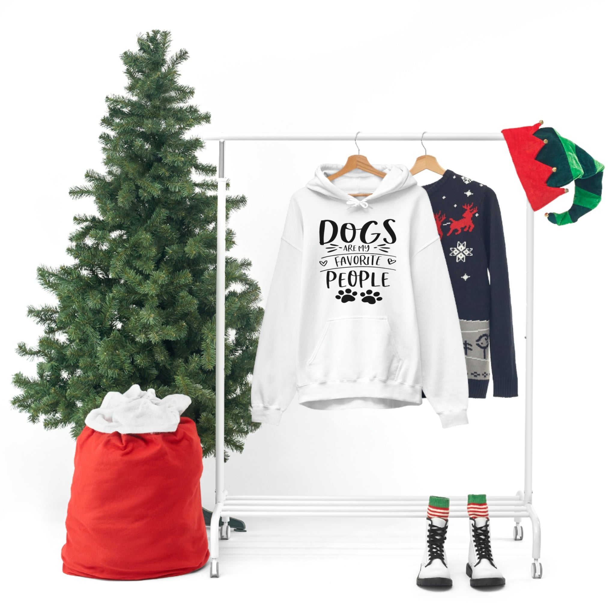 Dogs Are My Favorite People - Unisex Heavy Blend™ Hooded Sweatshirt