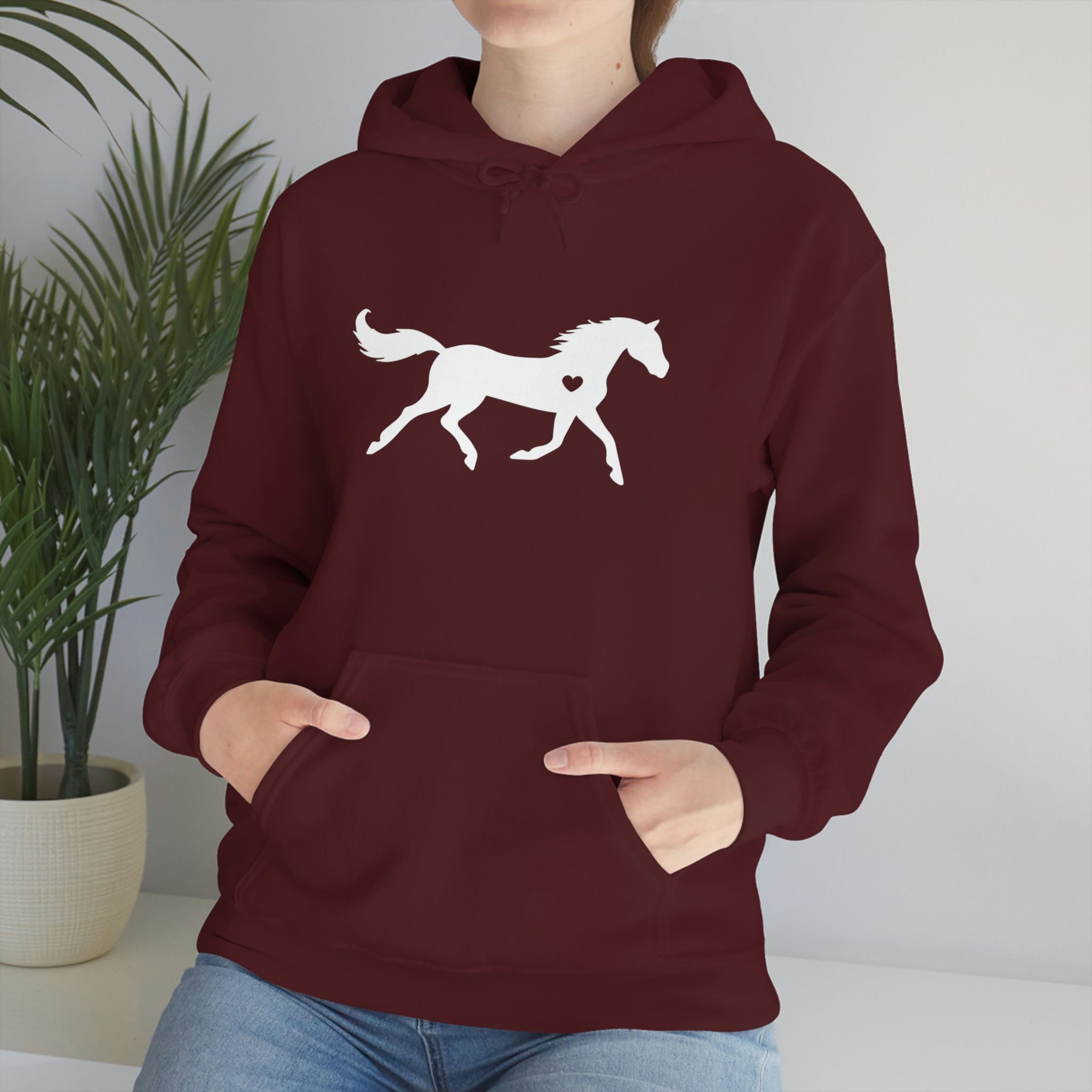Horse Heart - Unisex Heavy Blend™ Hooded Sweatshirt