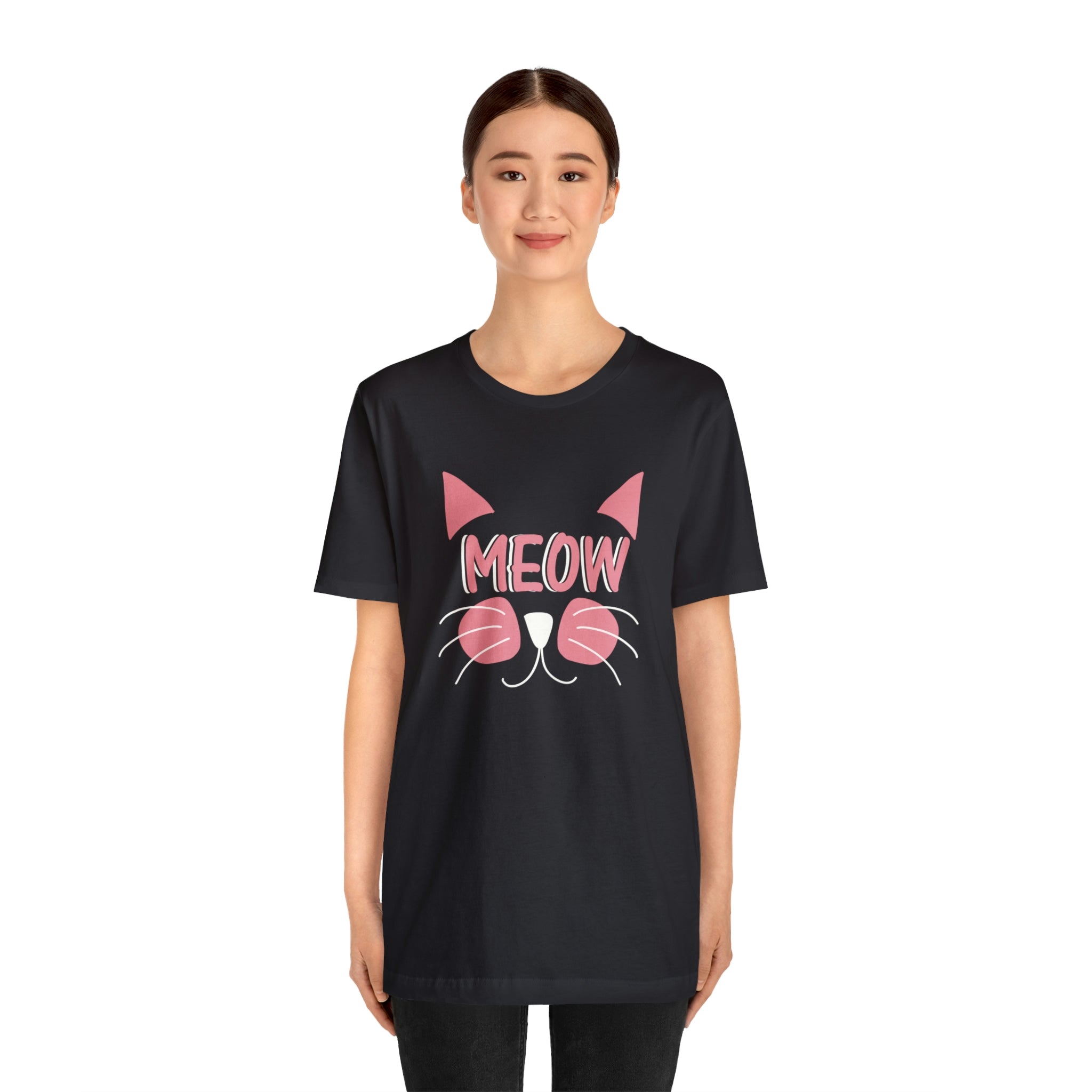 Meow - Unisex Jersey Short Sleeve Tee