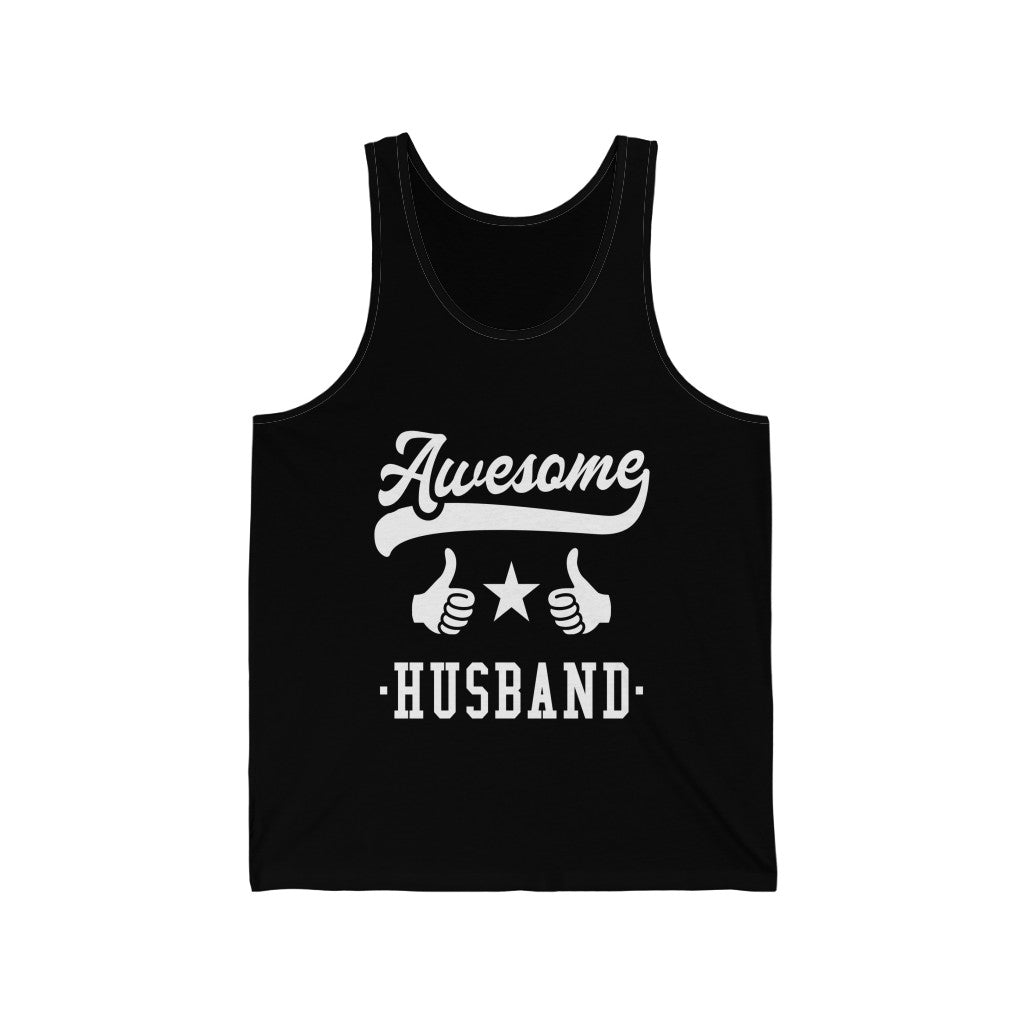 Awesome Husband - Unisex Jersey Tank Top