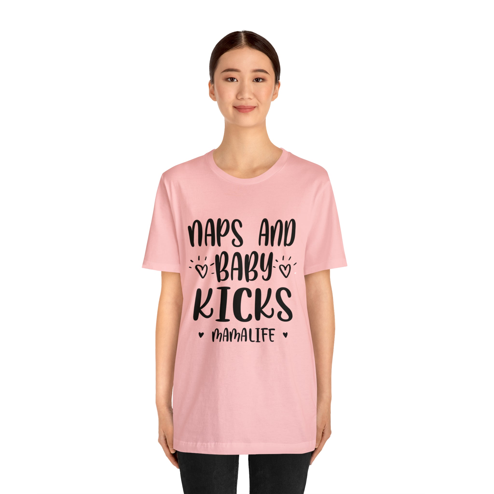 Naps & Baby Kicks - Unisex Jersey Short Sleeve Tee