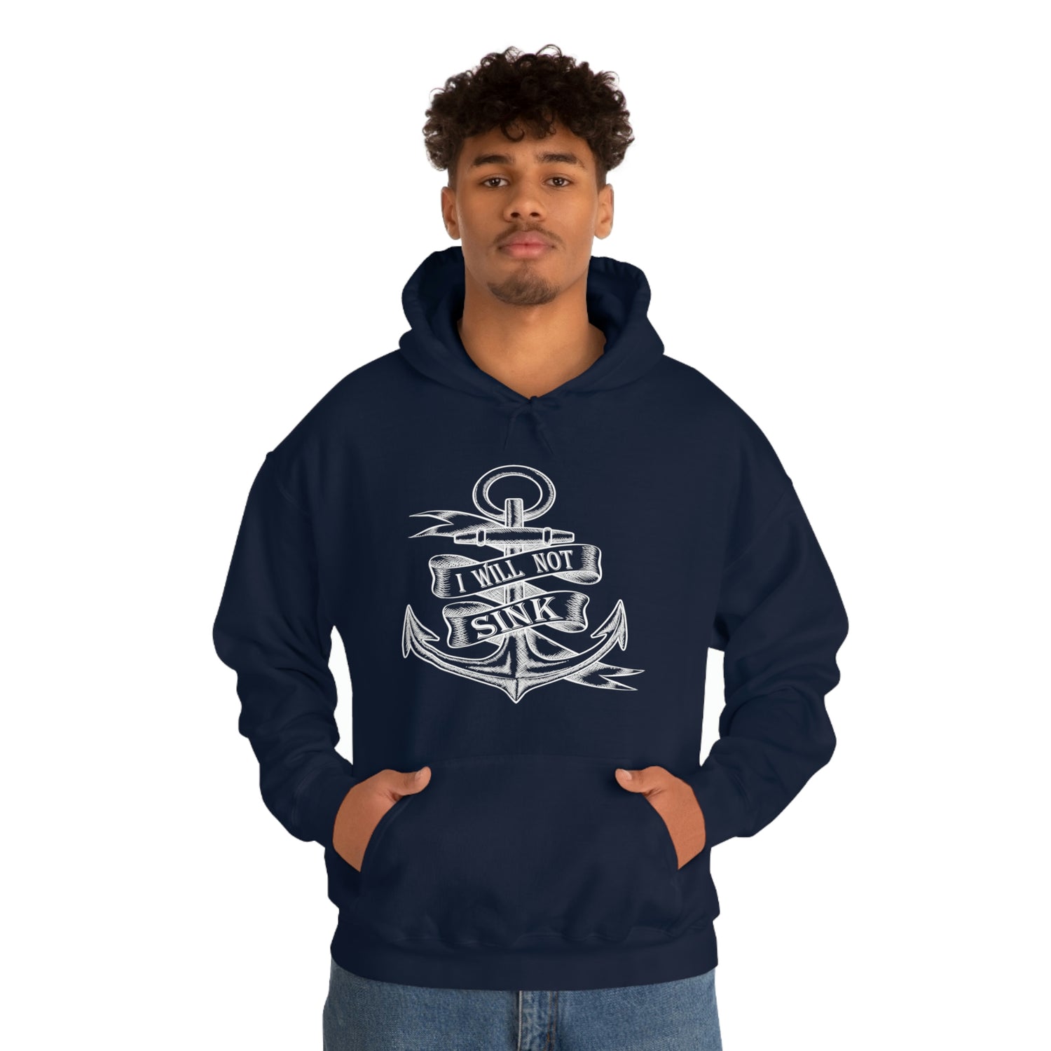 I Will Not Sink - Unisex Heavy Blend™ Hooded Sweatshirt
